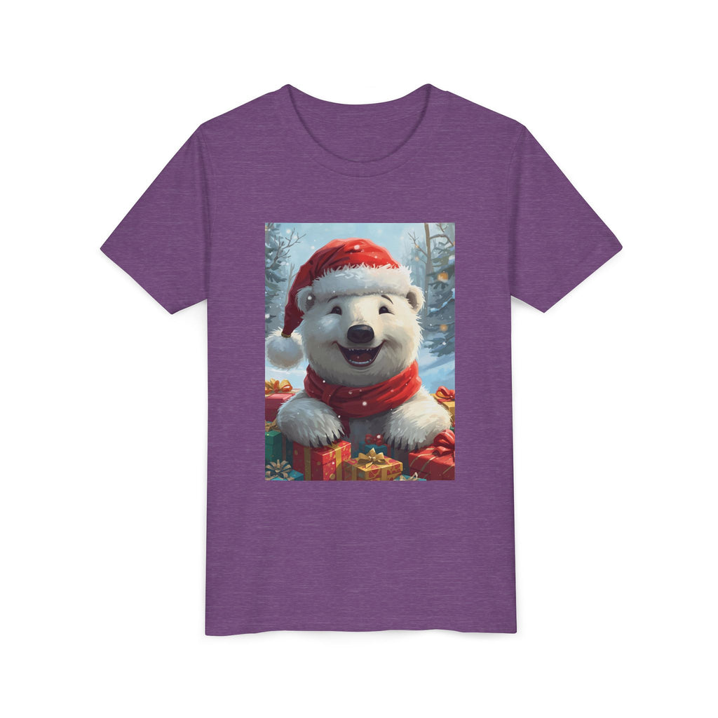 Christmas Bear Youth Short Sleeve Tee