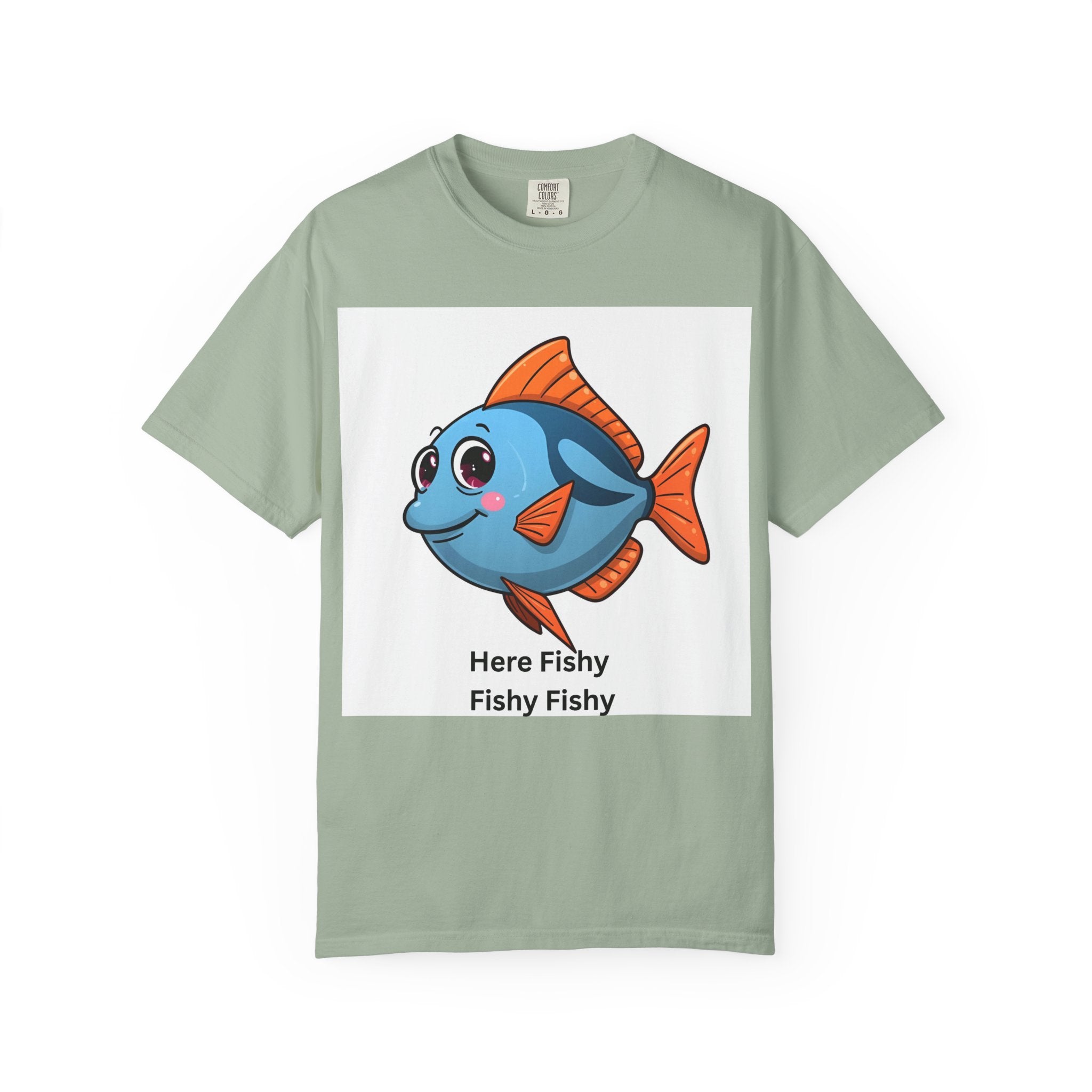 Fishy Fishy Fishy Unisex Garment-Dyed T-shirt