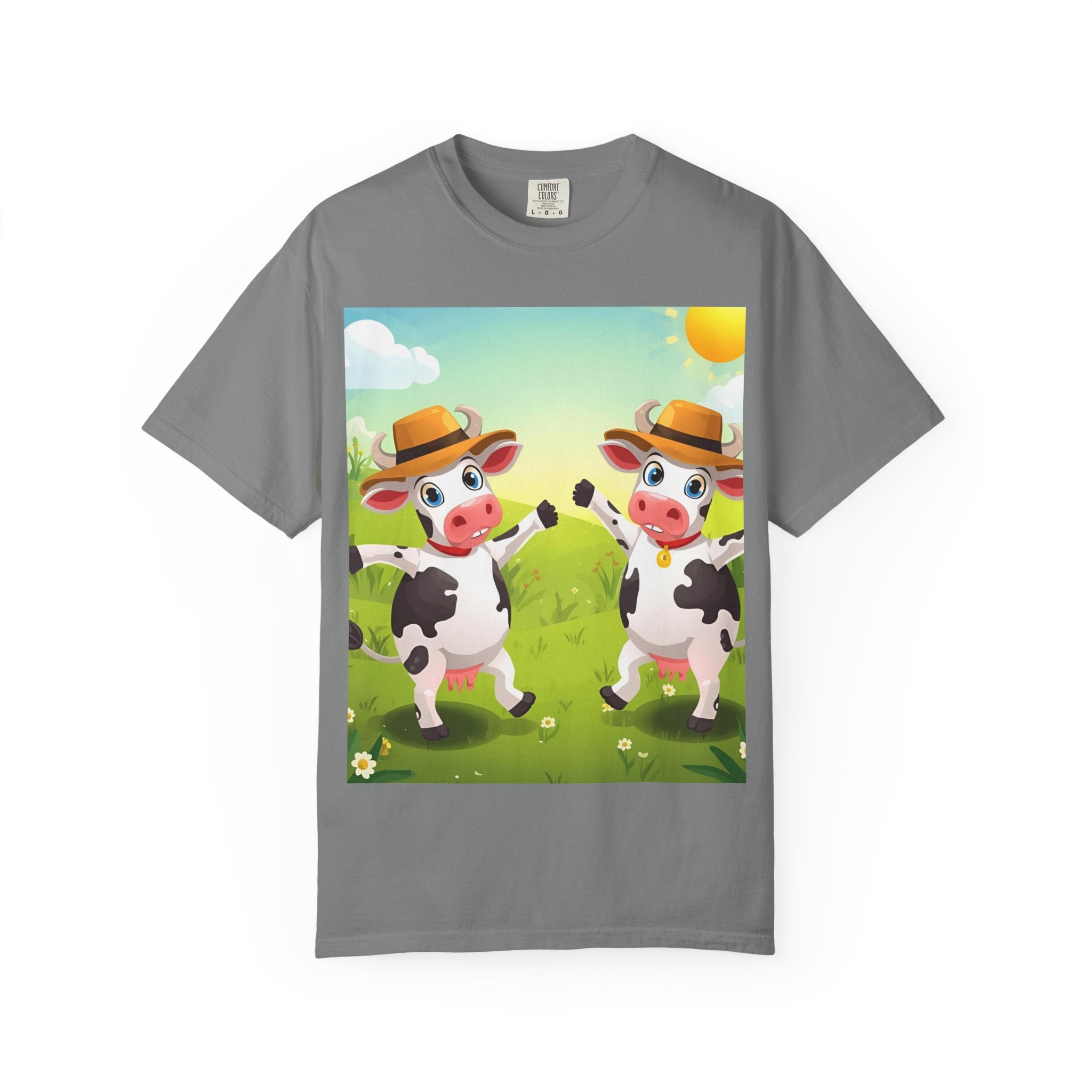 Cute Cow Fun Farm Playful Cow Graphic T-Shirt, Fun Tee for Kids, Animal Lovers, Farm Life, Casual Wear, Summer Vibes, Birthday Gift