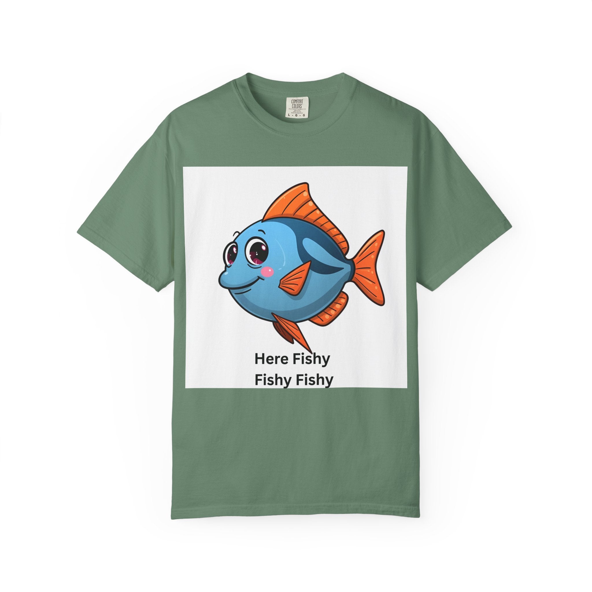 Fishy Fishy Fishy Unisex Garment-Dyed T-shirt
