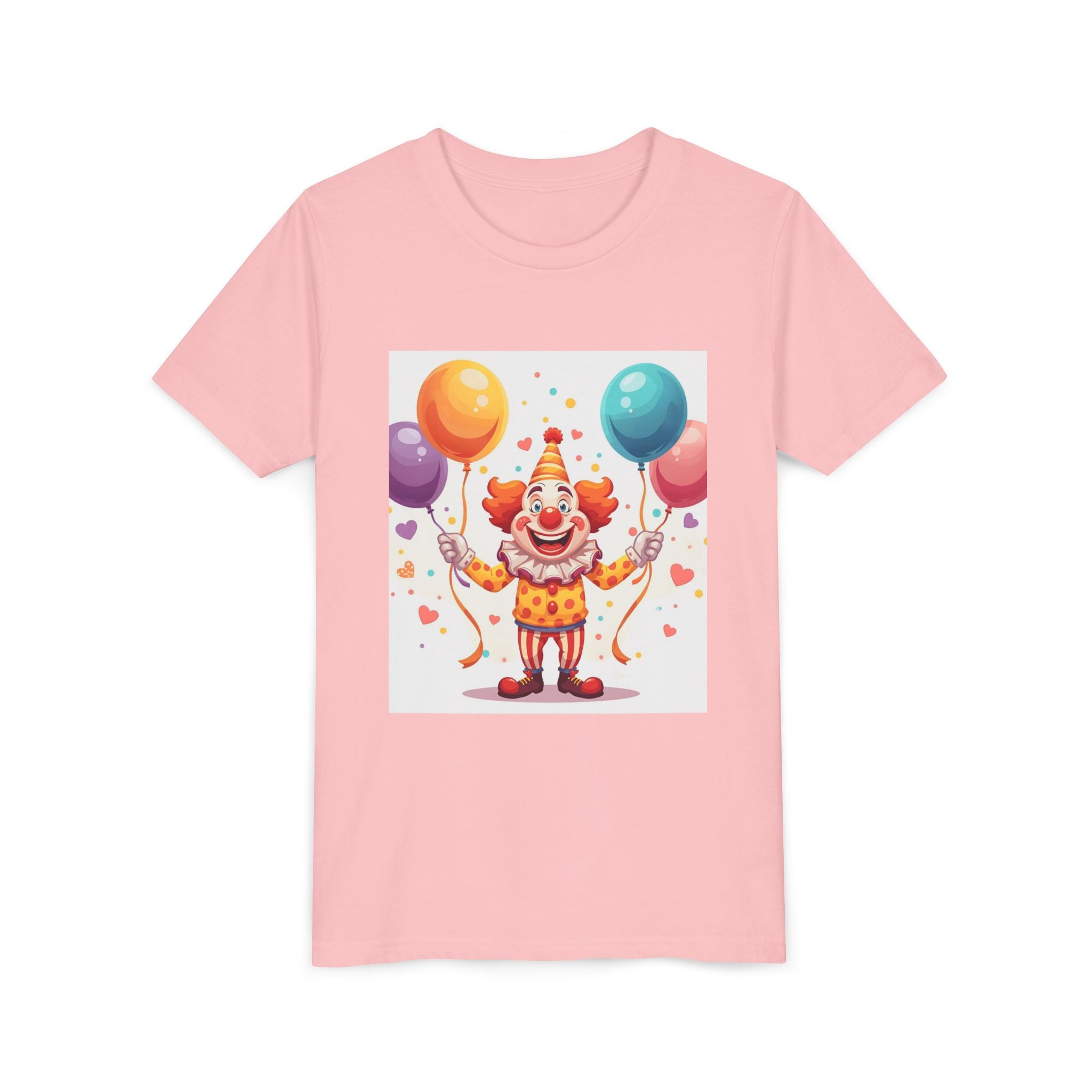 Funny Clown Youth Short Sleeve Tee
