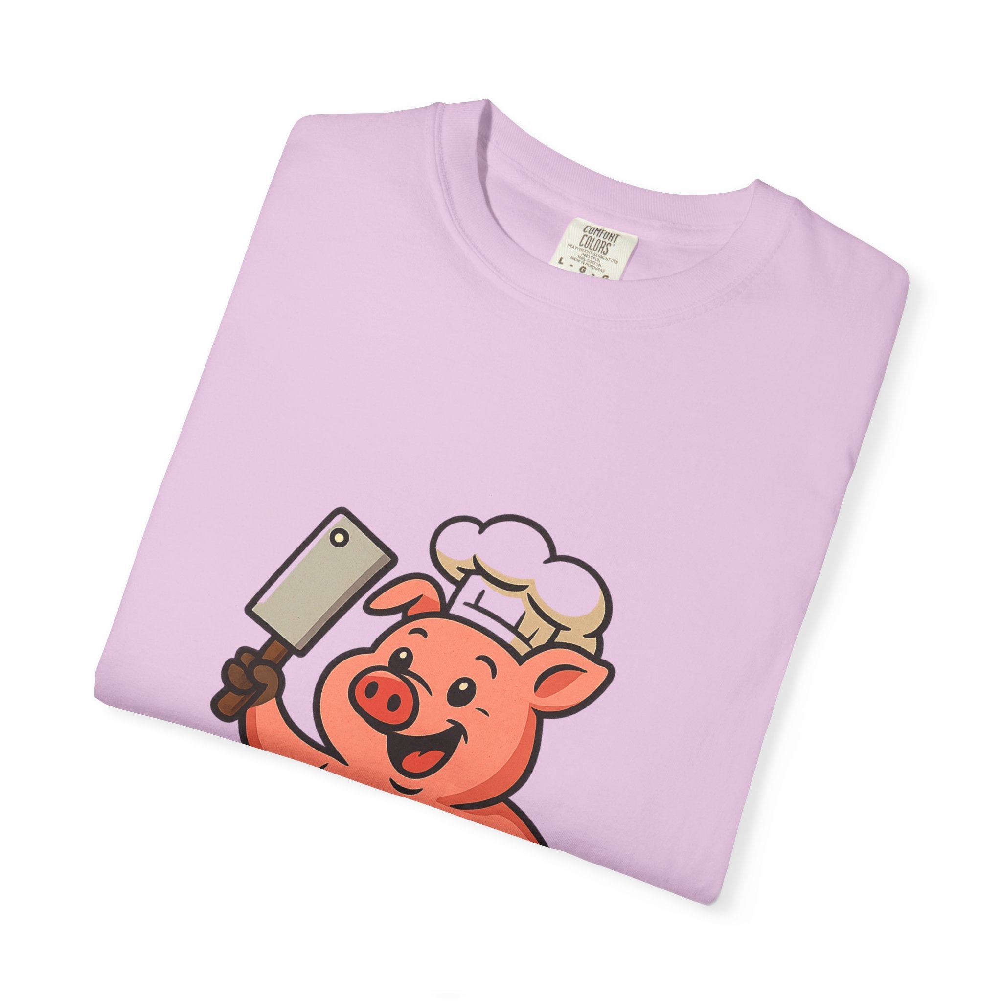 Funny Chef Pig T-shirt, Humorous Cooking Shirt, Gift for Food Lovers, BBQ Master Tee, Fun Kitchen Apparel