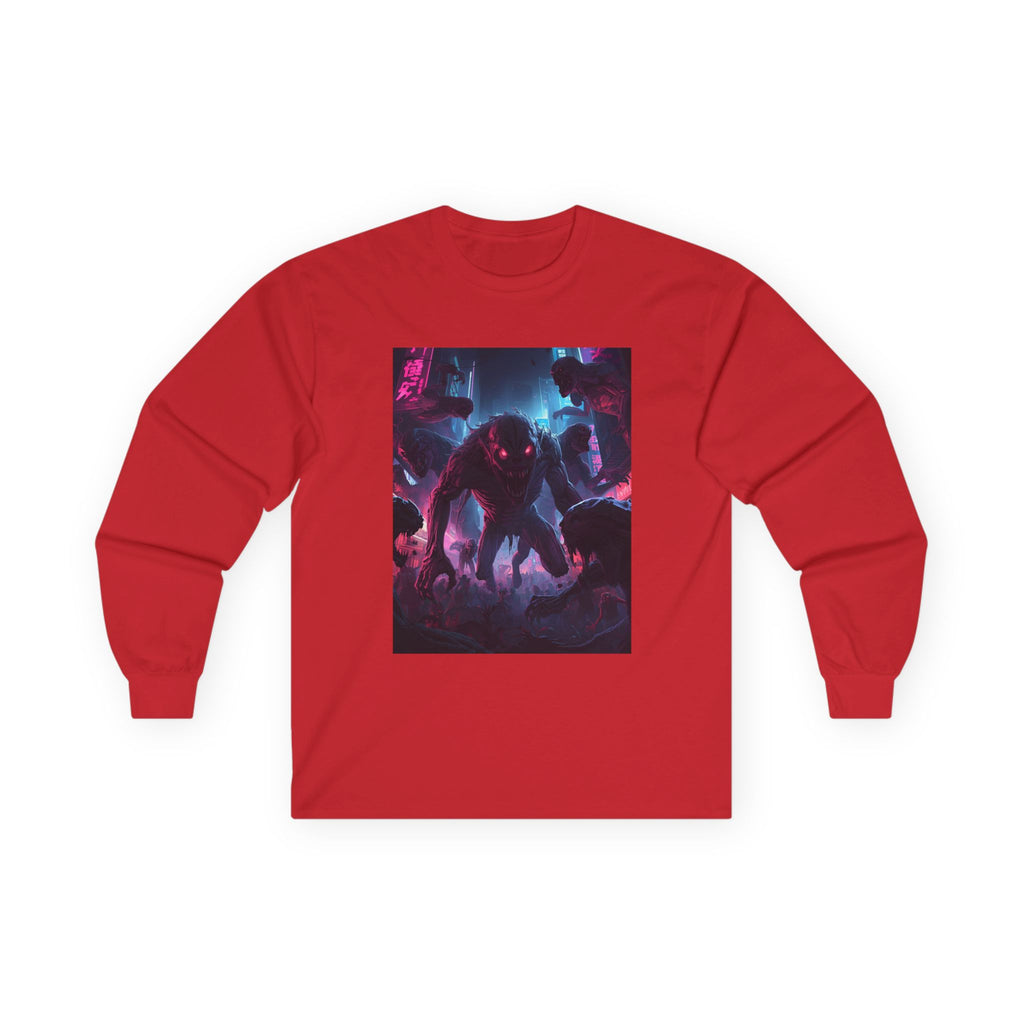 Spooky Creature Unisex Ultra Cotton Long Sleeve Tee
