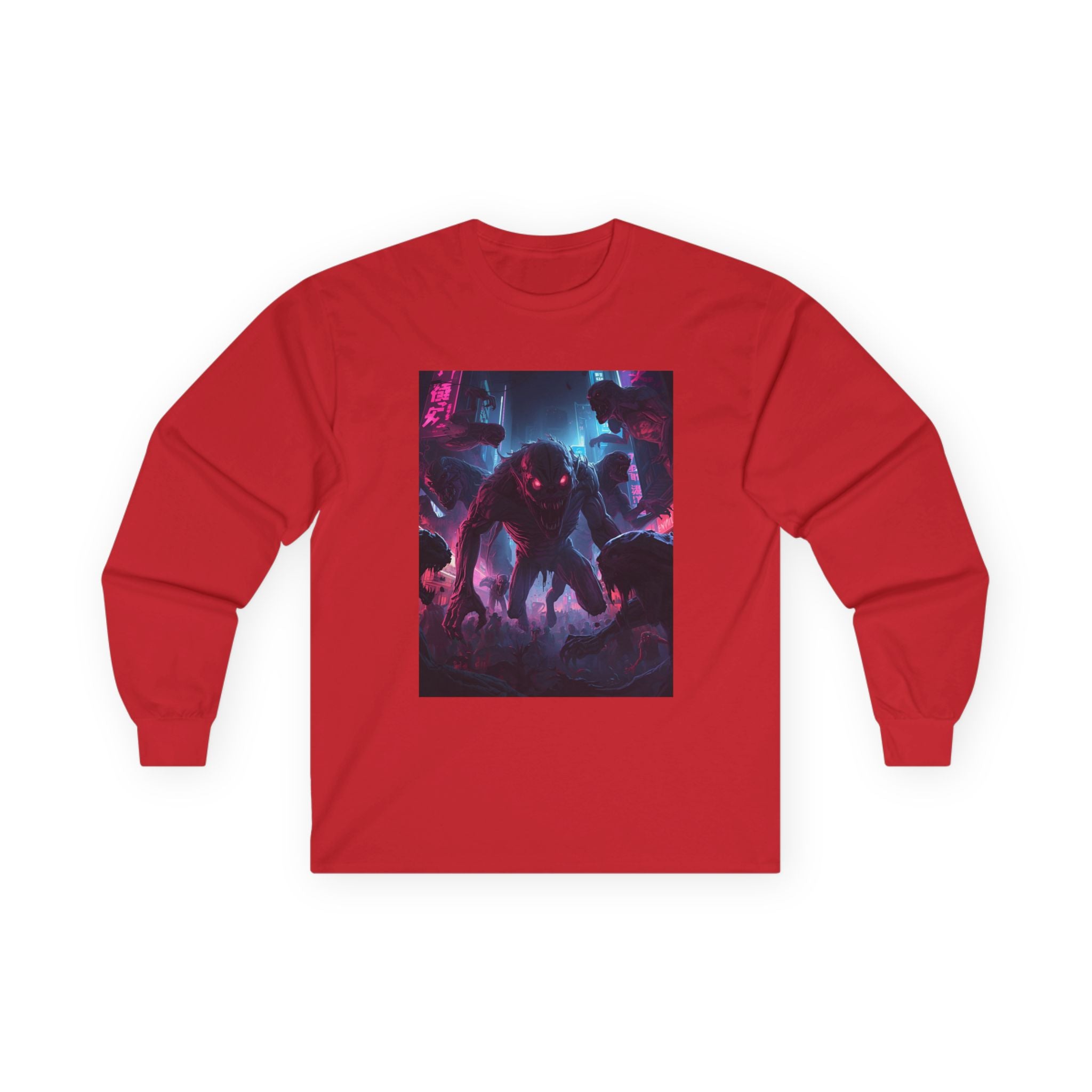 Spooky Creature Unisex Ultra Cotton Long Sleeve Tee