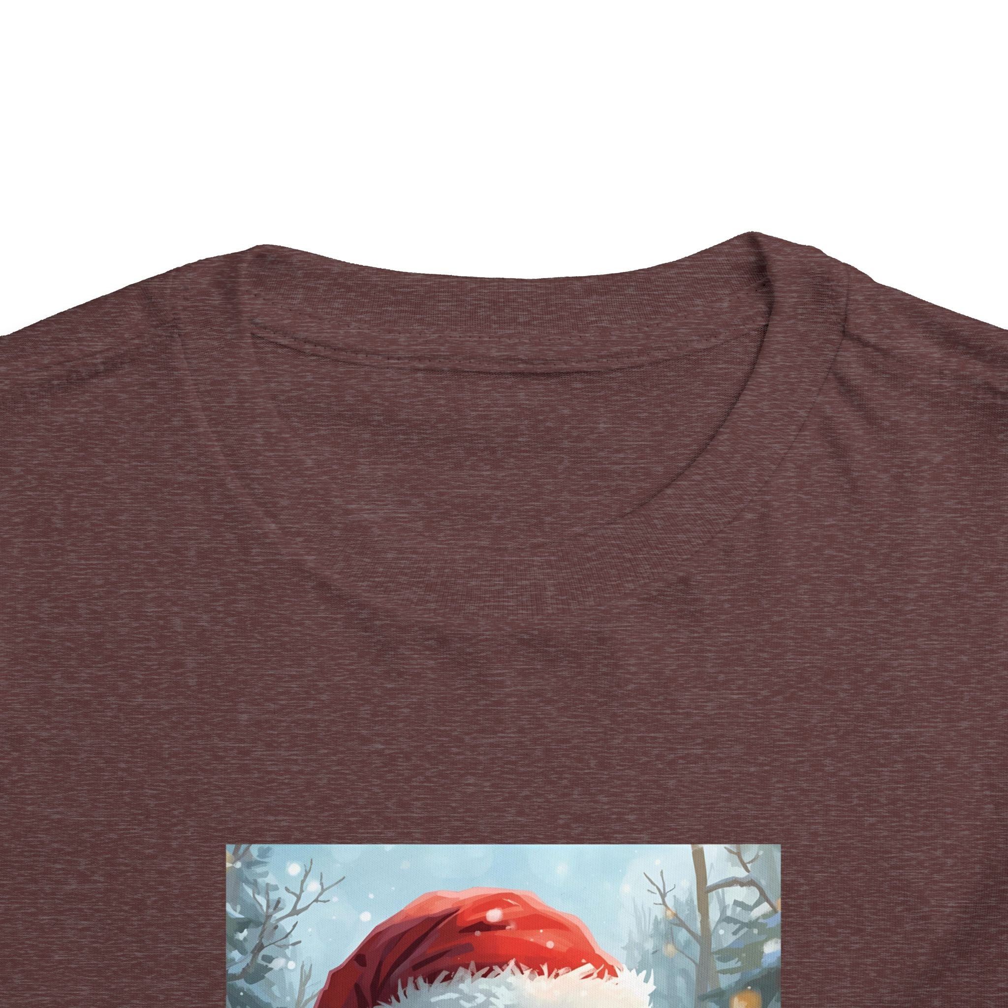 Christmas Bear Toddler Short Sleeve Tee
