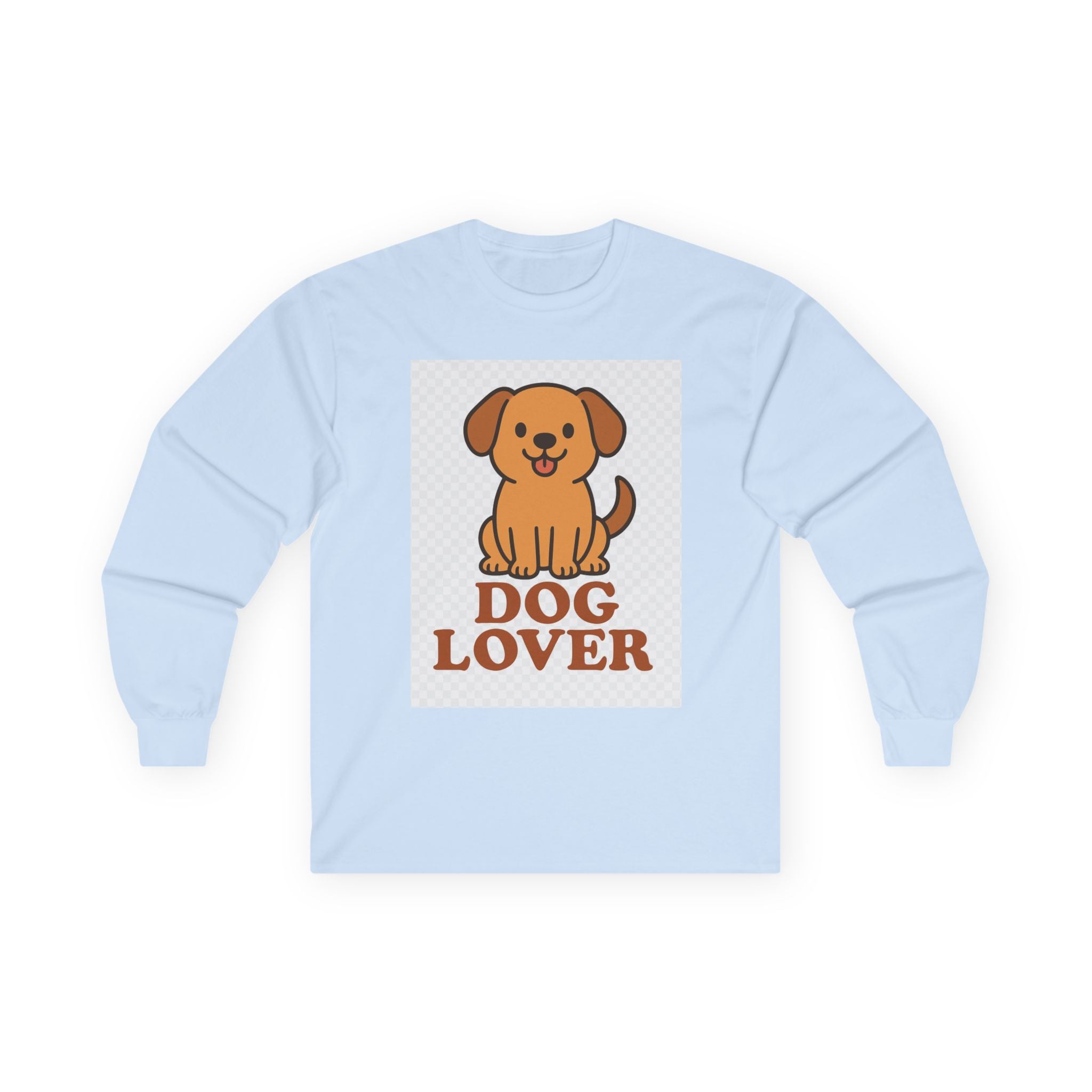 Dog Lover Long Sleeve Tee, Unisex Tee for Pet Enthusiasts, Cute Dog Apparel, Gift for Dog Owners, Casual Everyday Wear