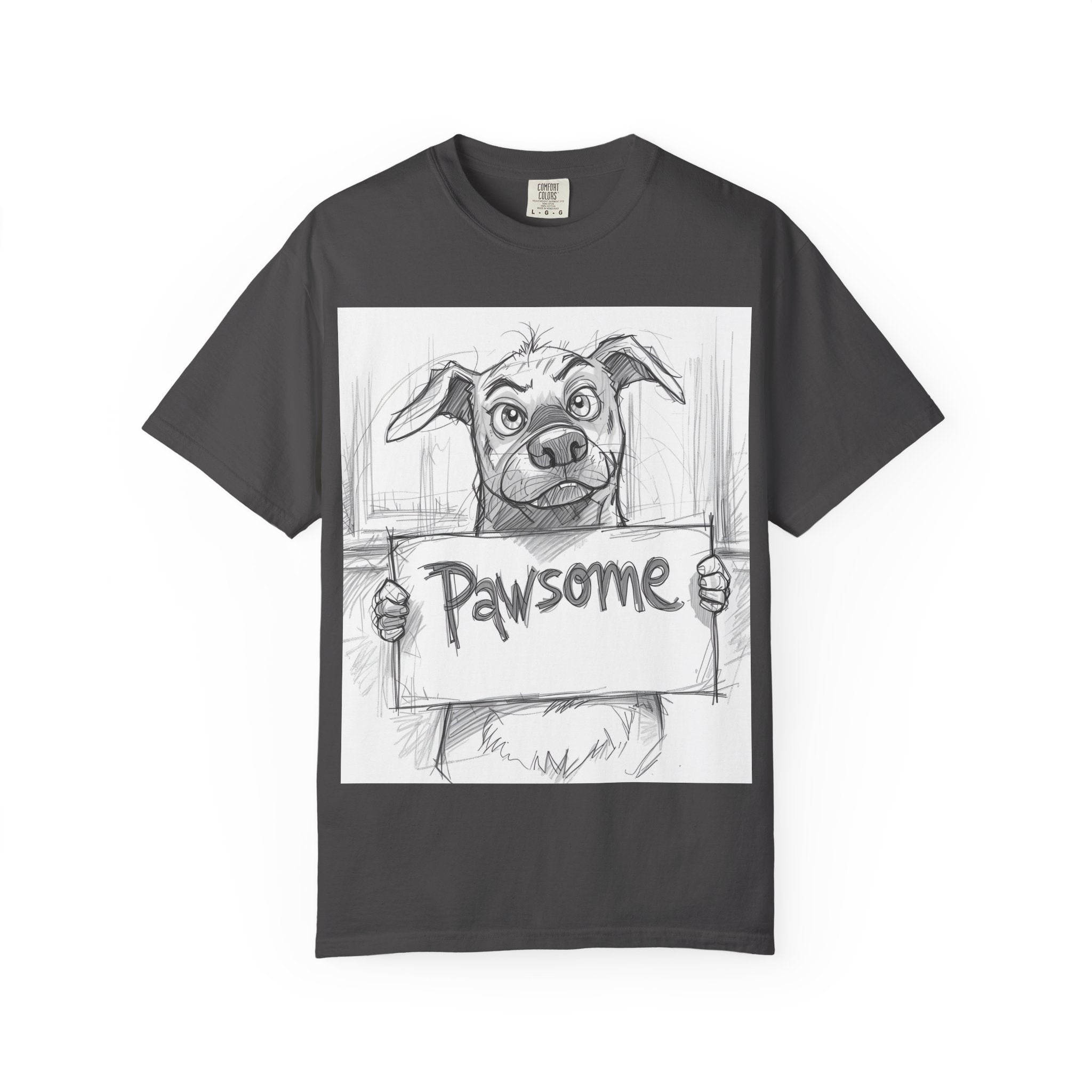 Pawsome Pet Lover T-Shirt, Dog Graphic Tee, Animal Lover Gift, Casual Wear, Unique Style, Pet Adoption Shirt