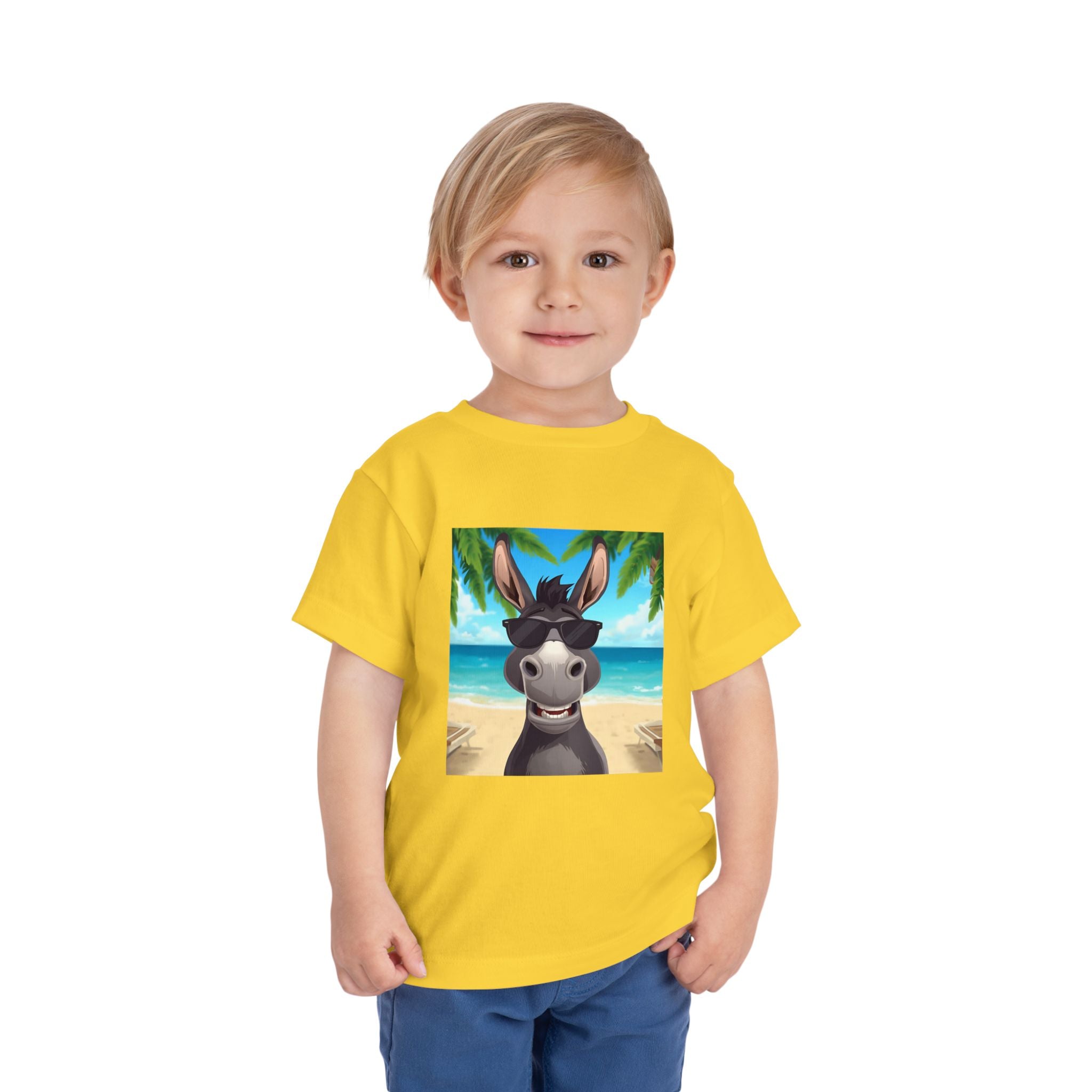 Donkey Beach Vibe Toddler Short Sleeve Tee