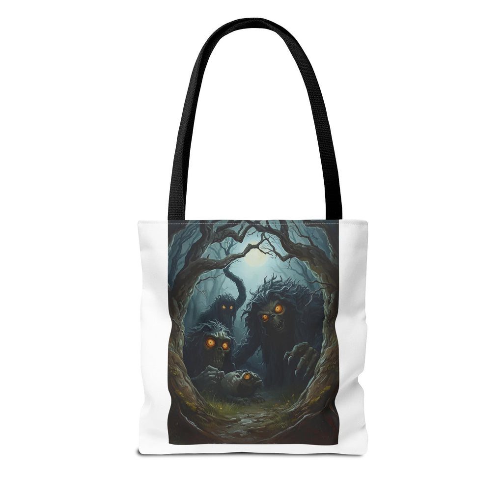 Spooky Forest Creatures Tote Bag (AOP)