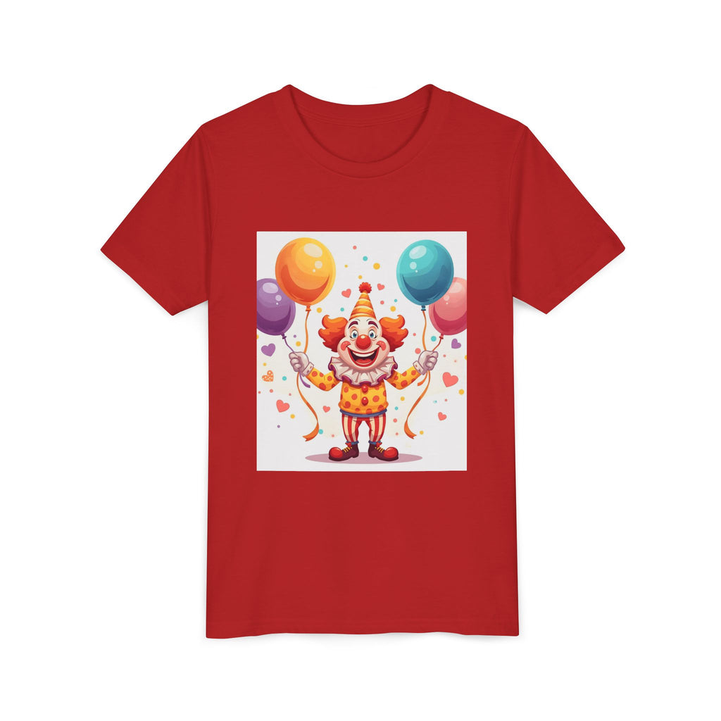 Funny Clown Youth Short Sleeve Tee