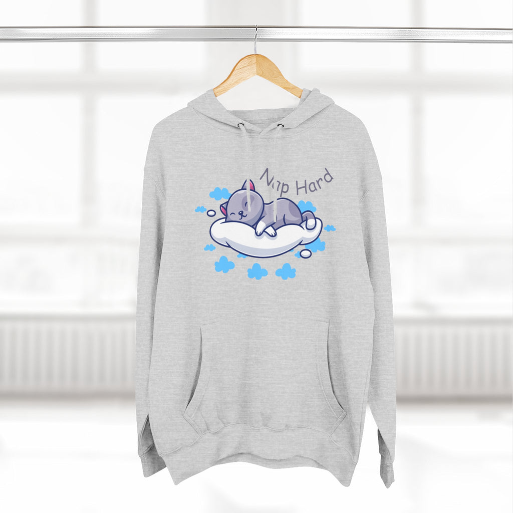 Cozy Cat Nap Hoodie - Perfect for Pet Lovers, Chill Days, Cozy Nights, Birthday Gift, Cat Pajama