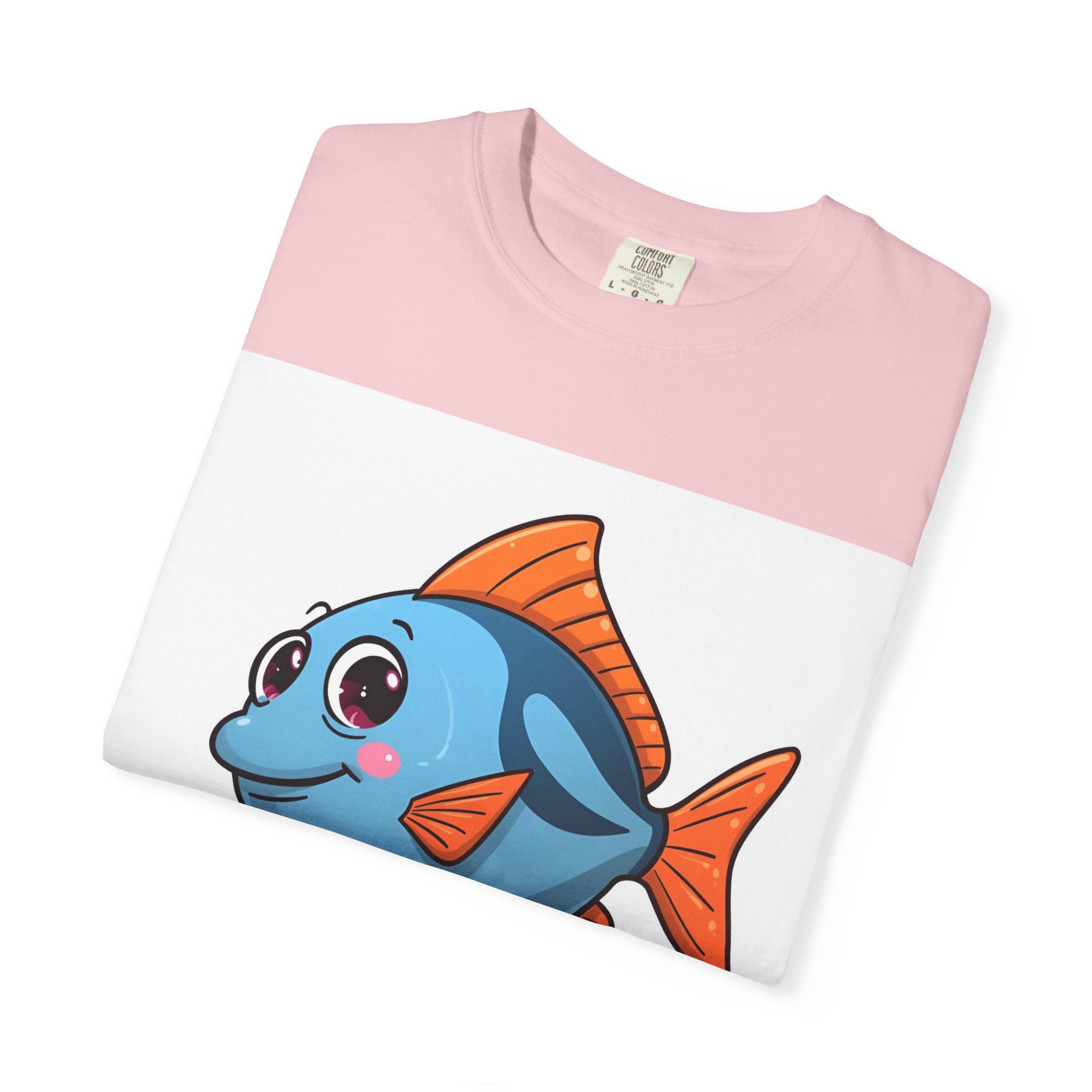 Here Fishy Fishy Fishy Unisex Garment-Dyed T-shirt