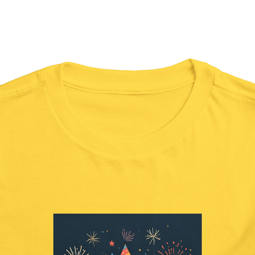 I Am A New Years Baby Toddler Short Sleeve Tee