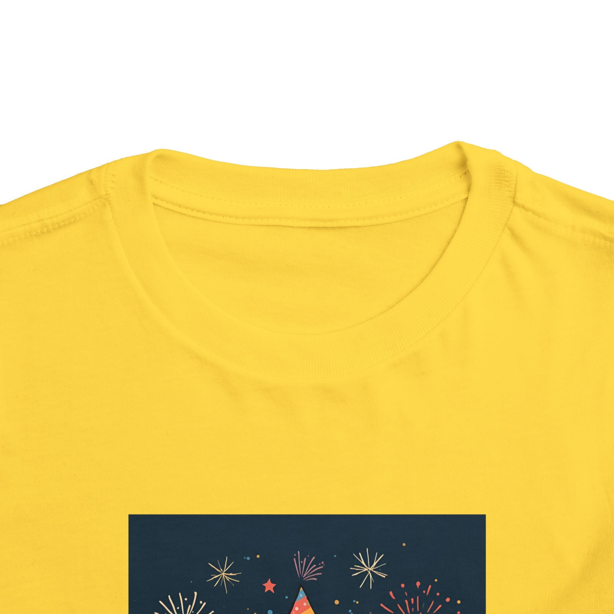 I Am A New Years Baby Toddler Short Sleeve Tee