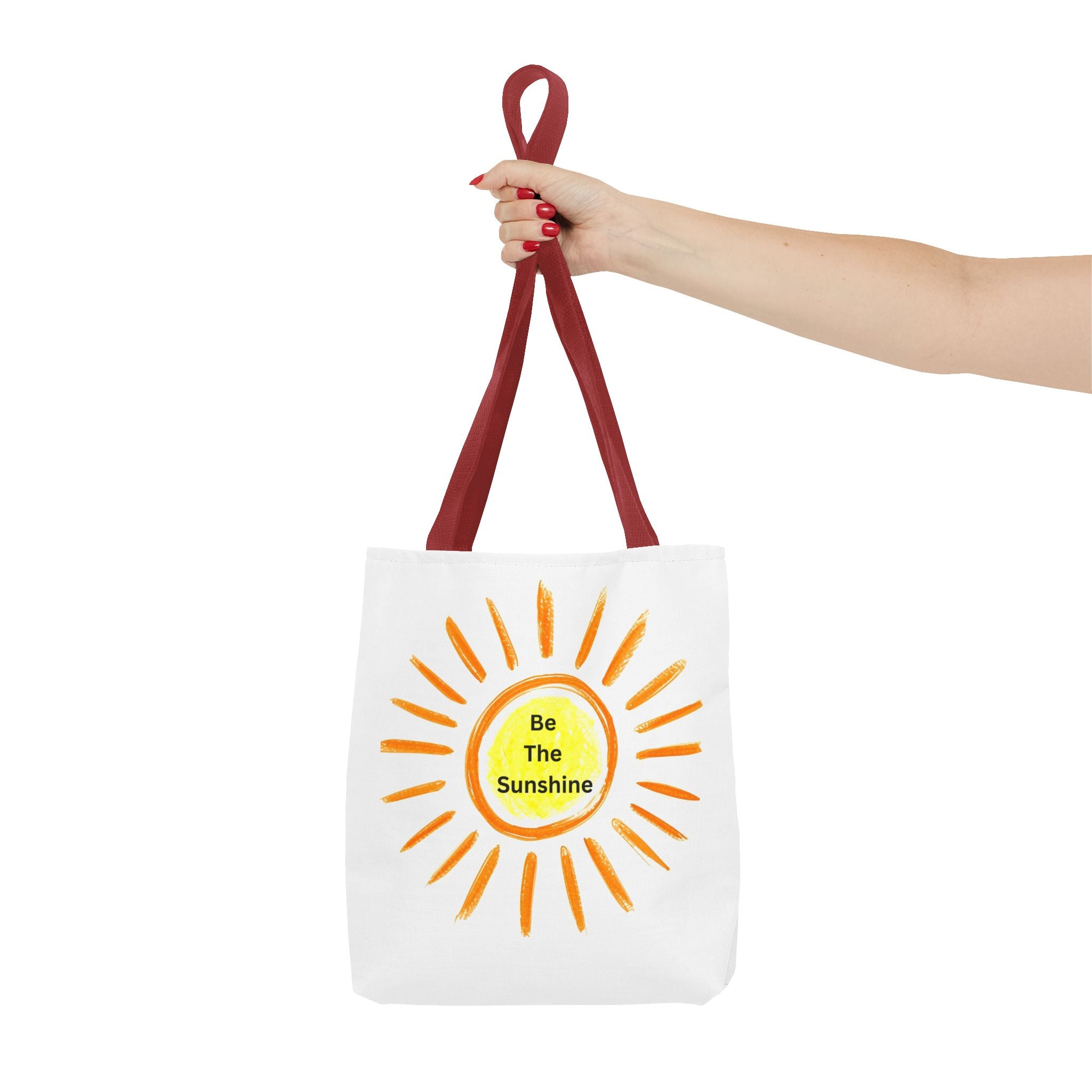 Be the Sunshine Tote Bag | Bright Motivational Bag, Eco-Friendly Shopping Tote, Summer Gift, Inspirational Beach Bag, Unique Accessories