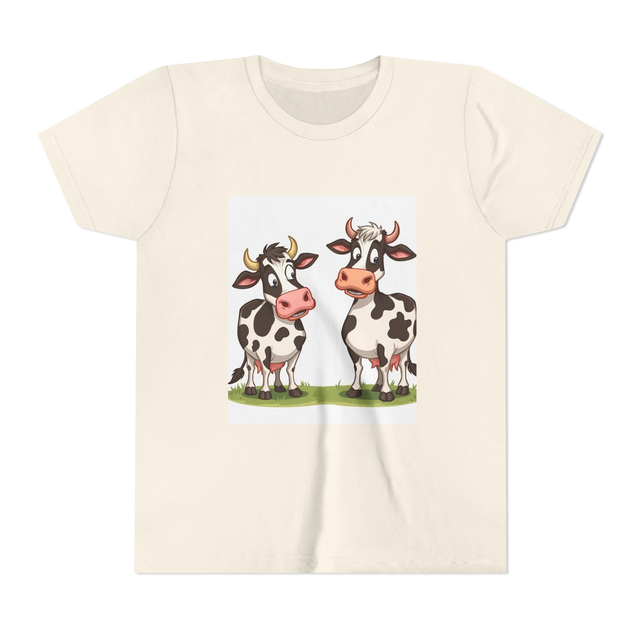 Cute Cows Youth Short Sleeve Tee