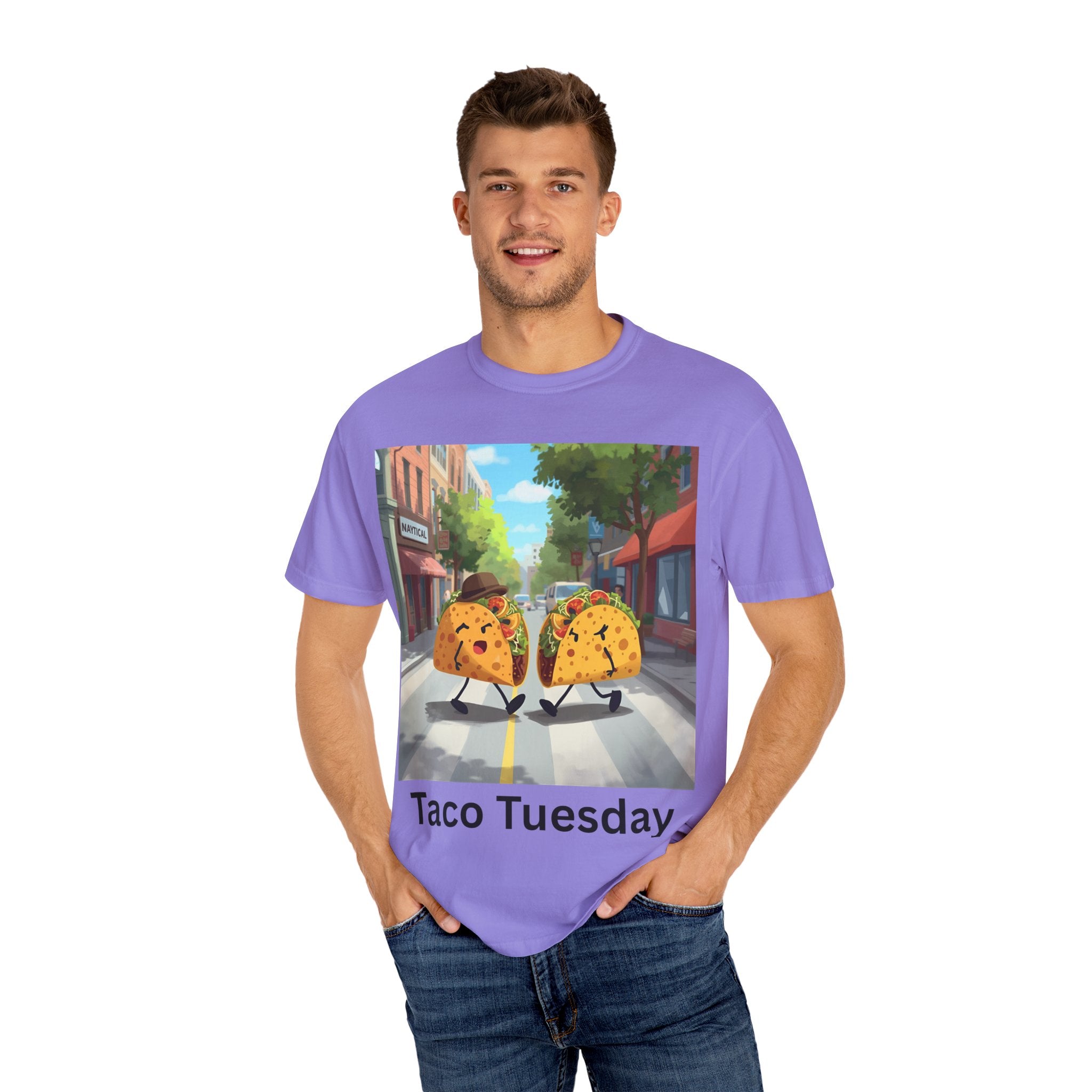 Taco Tuesday Unisex Garment-Dyed T-shirt