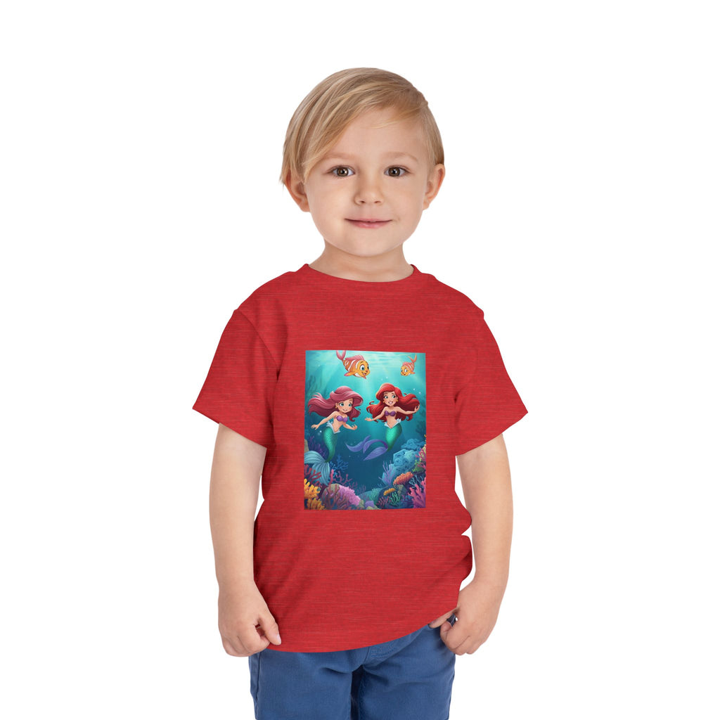 Mermaid Toddler Short Sleeve Tee