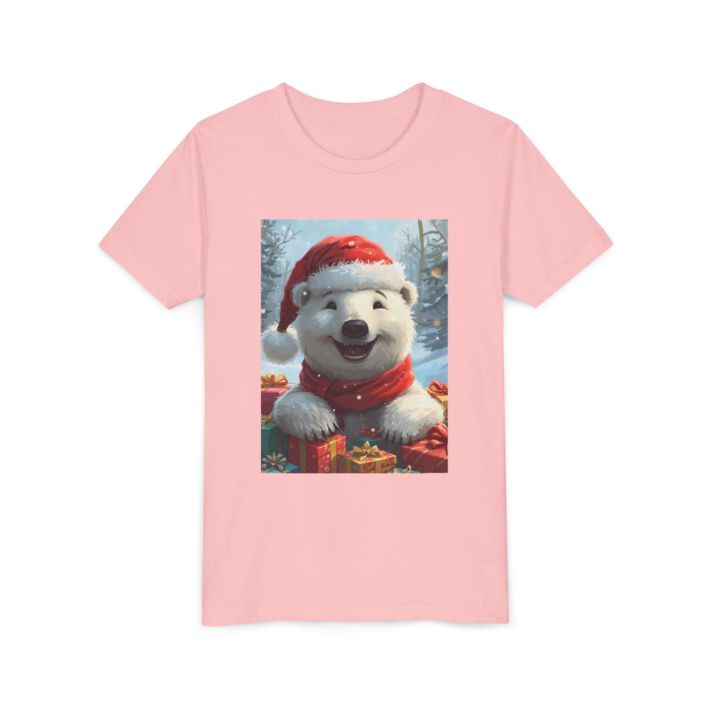 Christmas Bear Youth Short Sleeve Tee