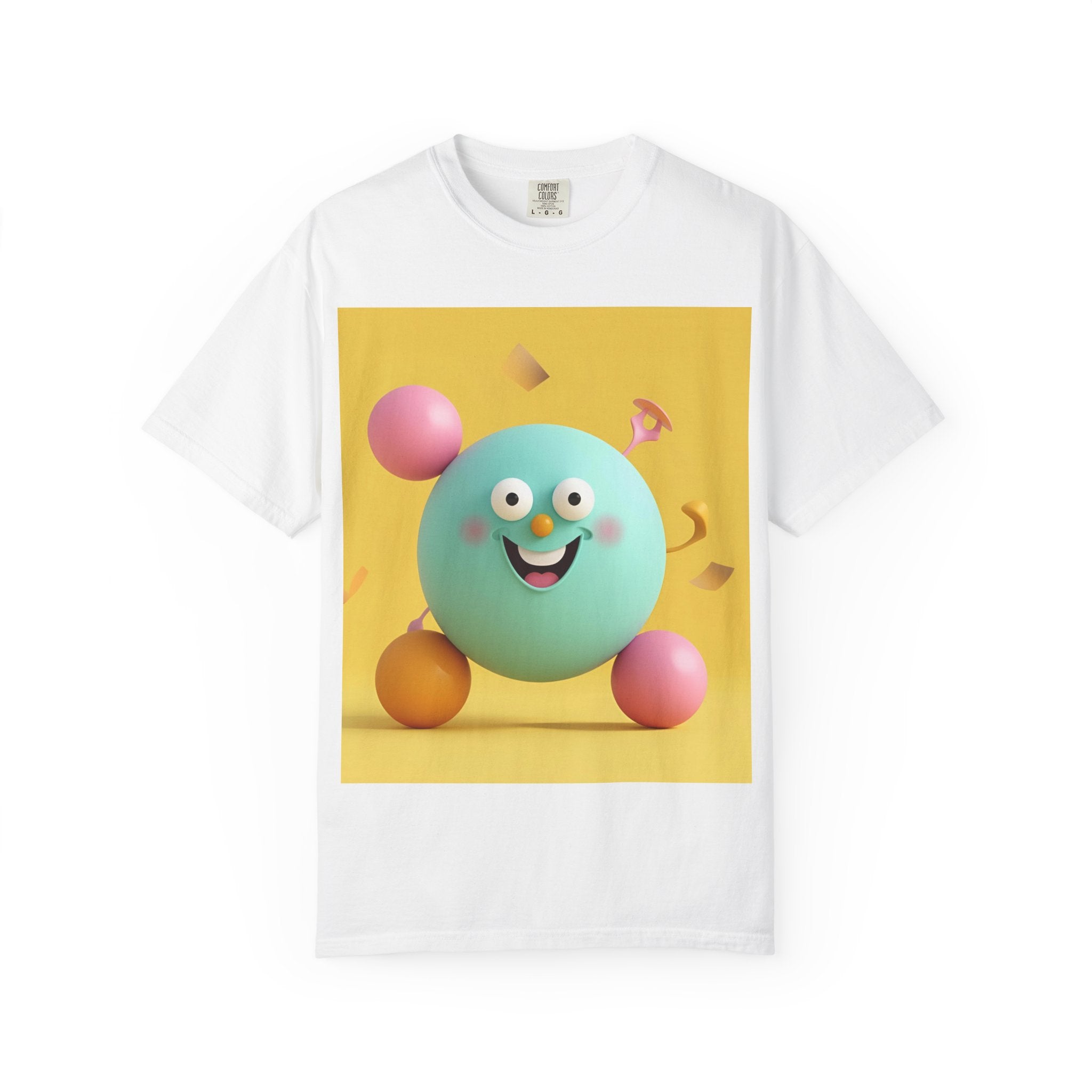 Playful Colorful Cartoon T-Shirt for Fun-Loving Souls, Graphic Tee, Gift for Kids & Adults, Birthday Party Outfit, Casual Wear, Housewarming Gift
