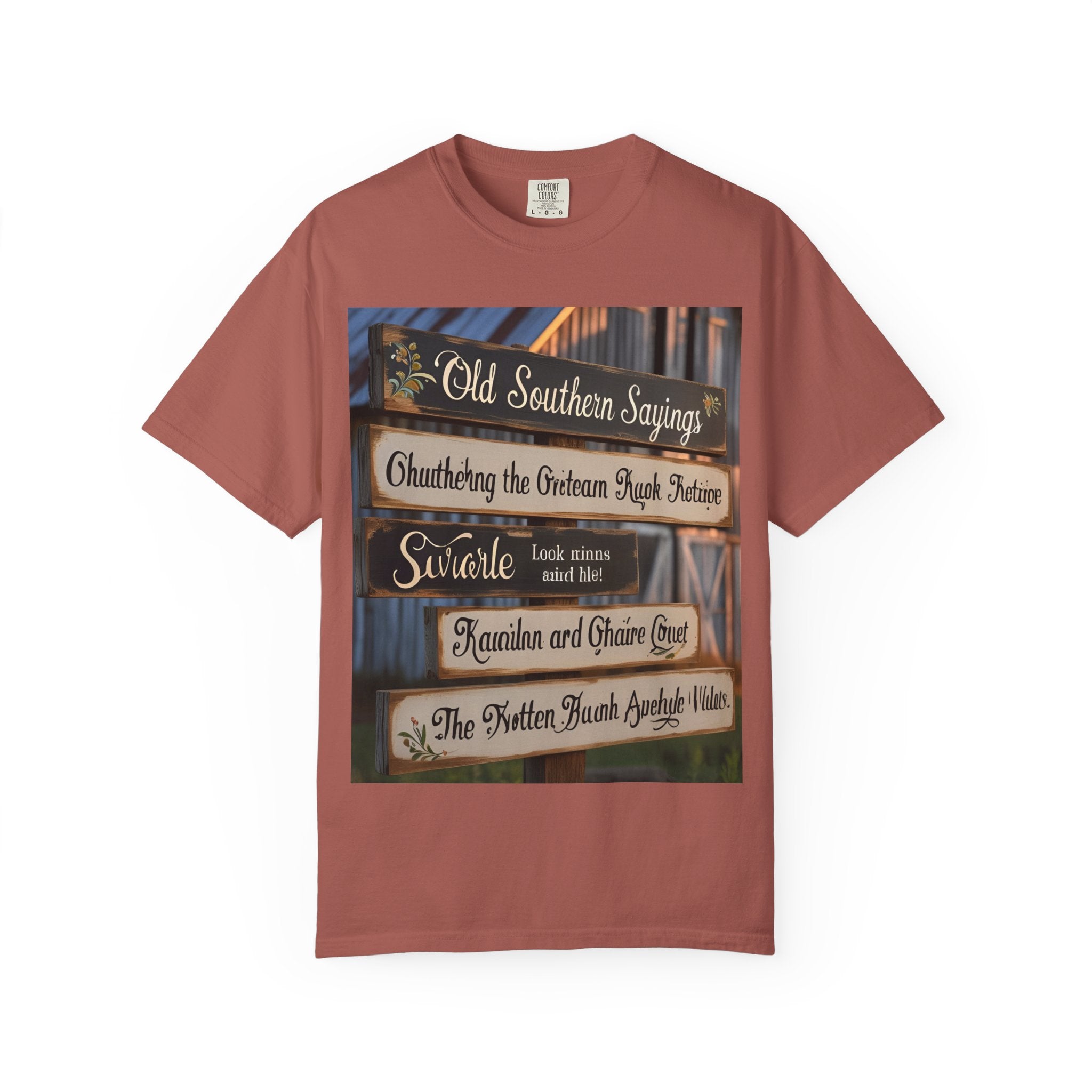 Old Southern Sayings Crossing T-Shirt, Gift for Southerners, Vintage Style Tee, Casual Comfort Wear, Perfect for Gatherings and Celebrations