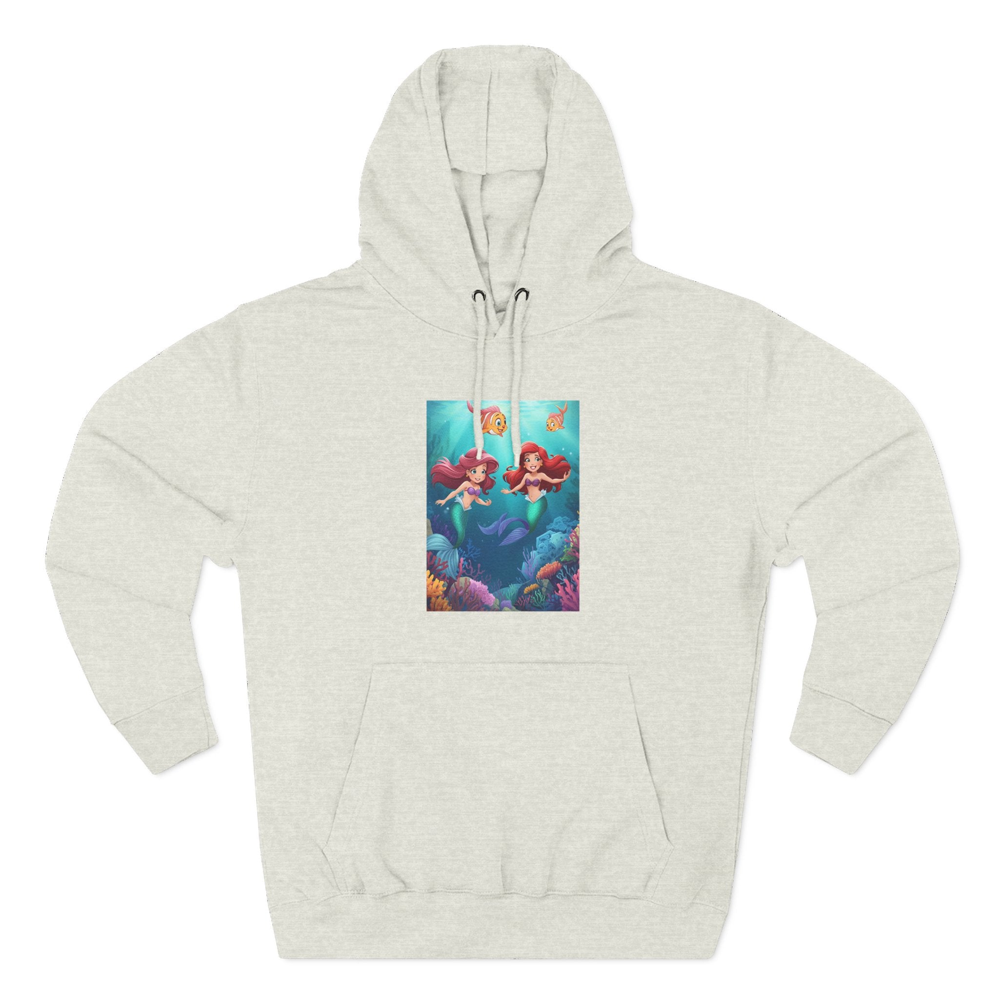 Mermaid Three-Panel Fleece Hoodie