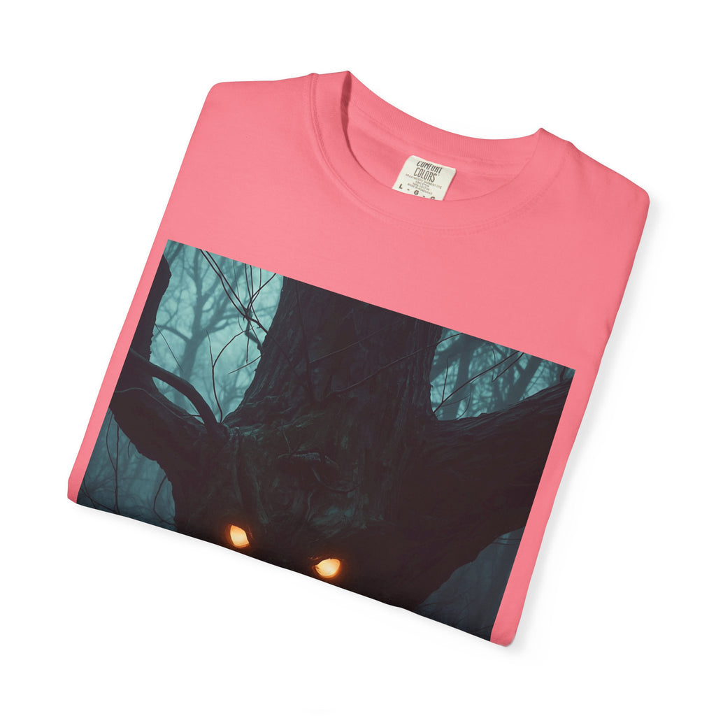 Spooky Mysterious Forest Creature T-Shirt, Unisex Shirt, Nature Lover Gift, Halloween Apparel, Unique Graphic Tee