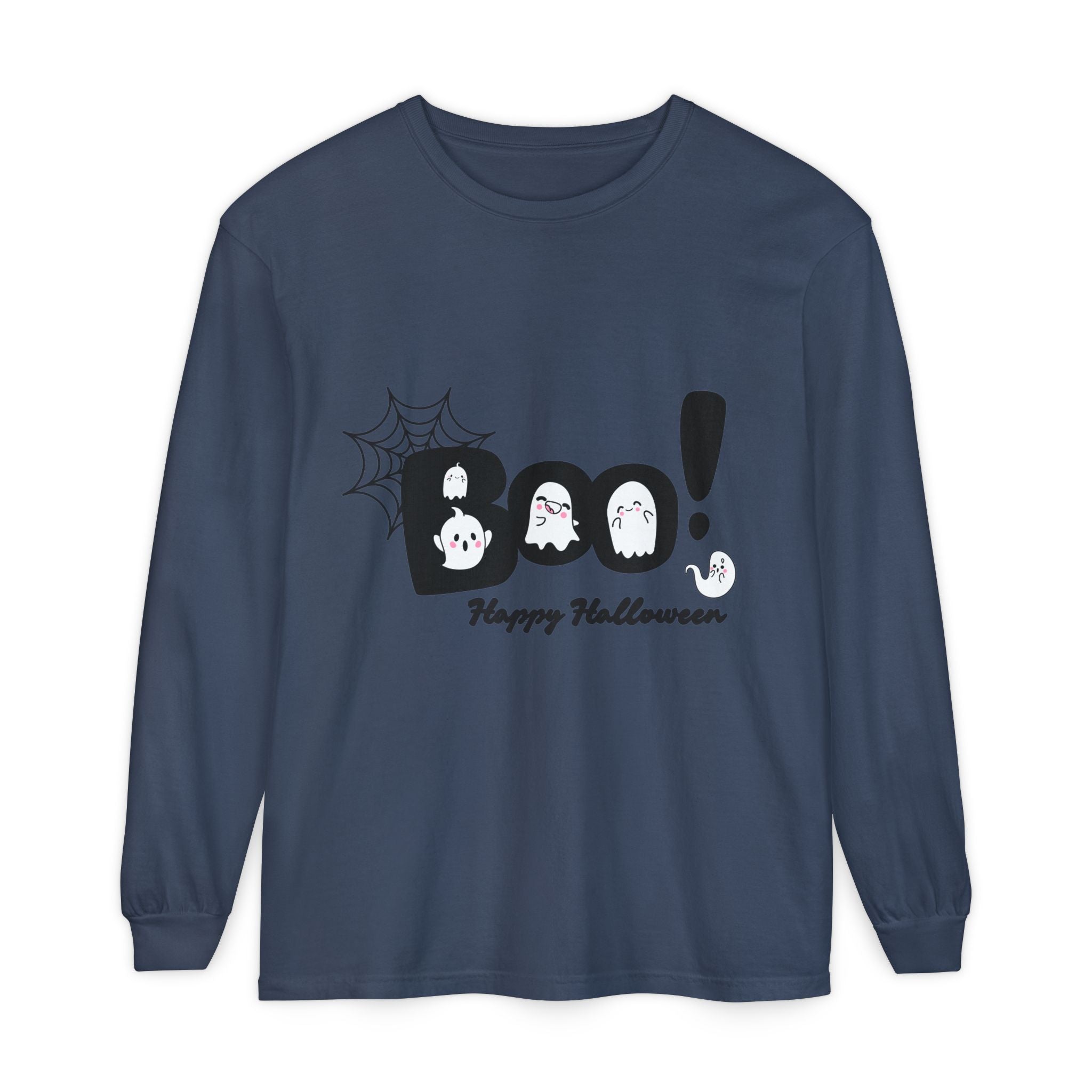 Halloween Boo Long Sleeve T-Shirt, Unisex Spooky Tee, Perfect for Fall Celebrations, Ghost Graphic Shirt, October Style Apparel, Casual [...]