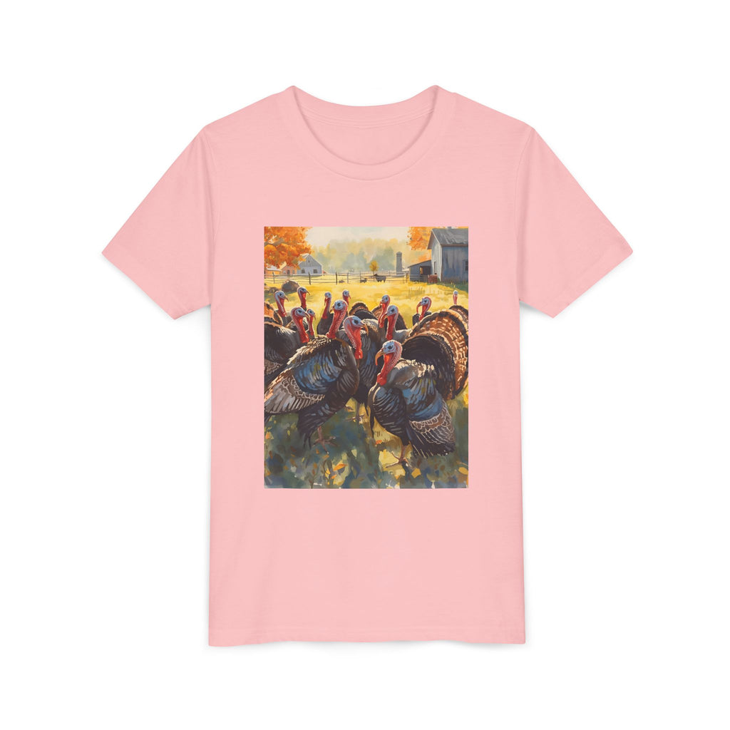 Thanksgiving Turkey Youth Short Sleeve Tee