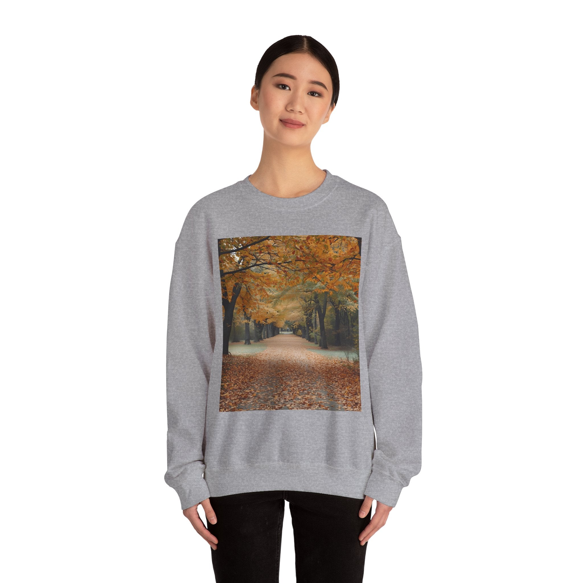 Autumn Vibes Unisex Heavy Blend™ Crewneck Sweatshirt