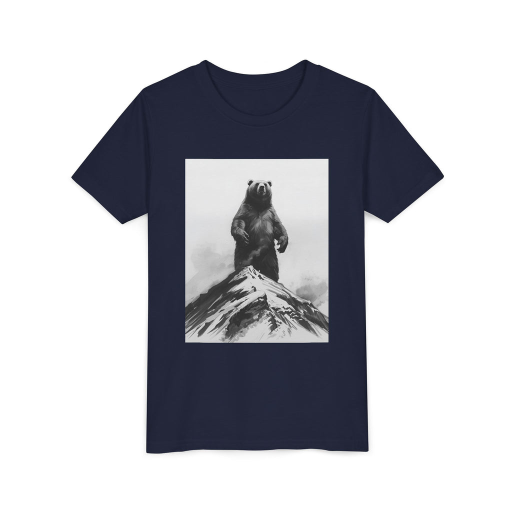 Bear Mountain Snow Youth Short Sleeve Tee