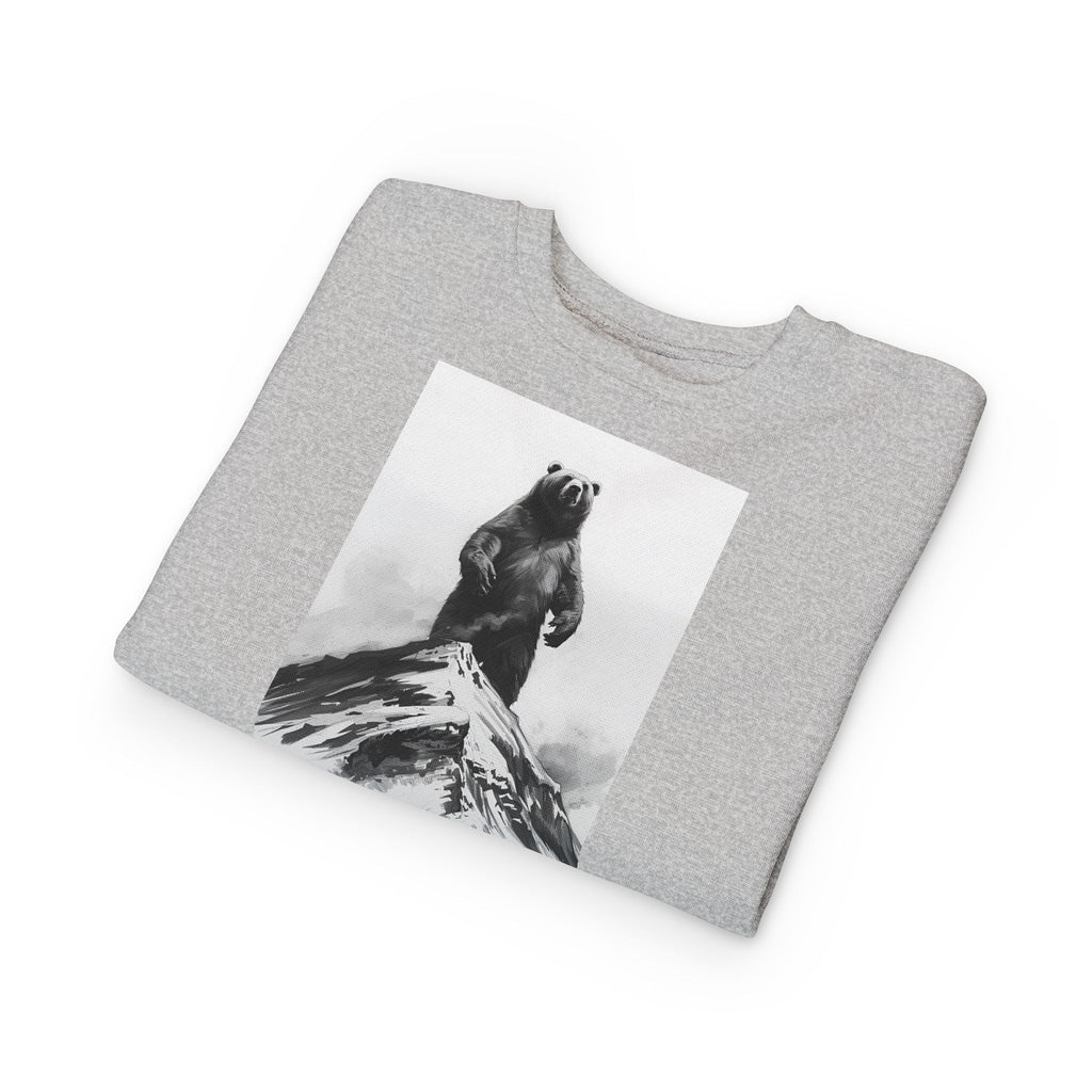 Bear Mountain Snow Toddler Sweatshirt