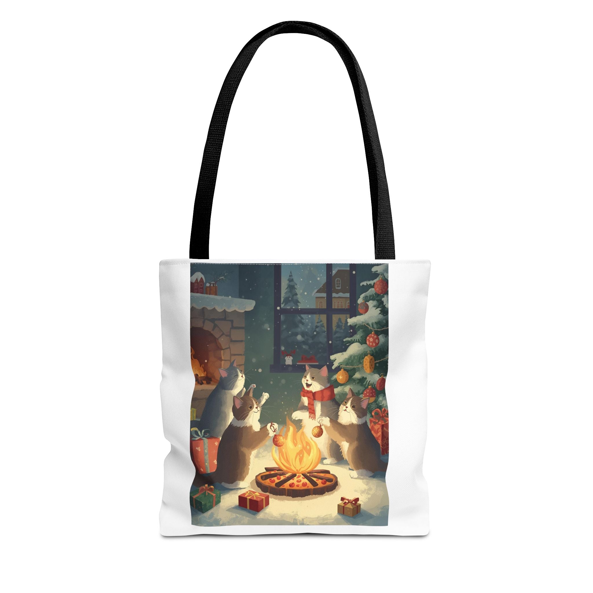 Cute Cats Christmas Tote Bag (AOP)