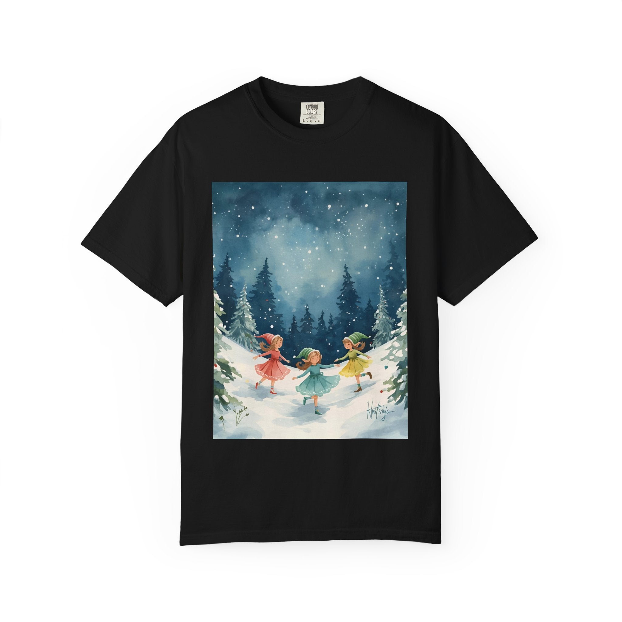 Winter Wonderland T-Shirt, Holiday Gift, Unisex Tee, Cozy Winter Apparel, Snowy Scene Shirt, Christmas Fashion