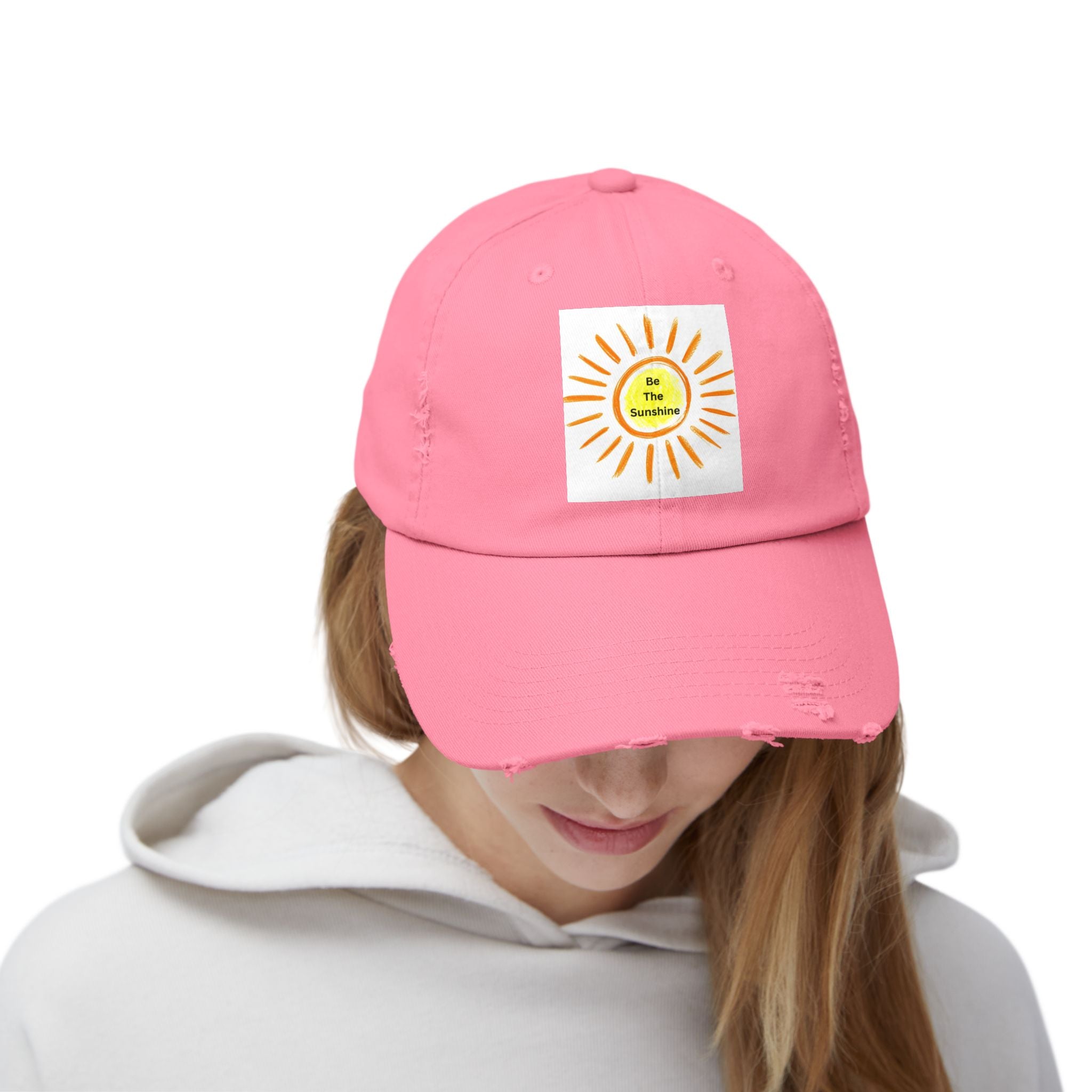 Be The Sunshine Unisex Distressed Cap
