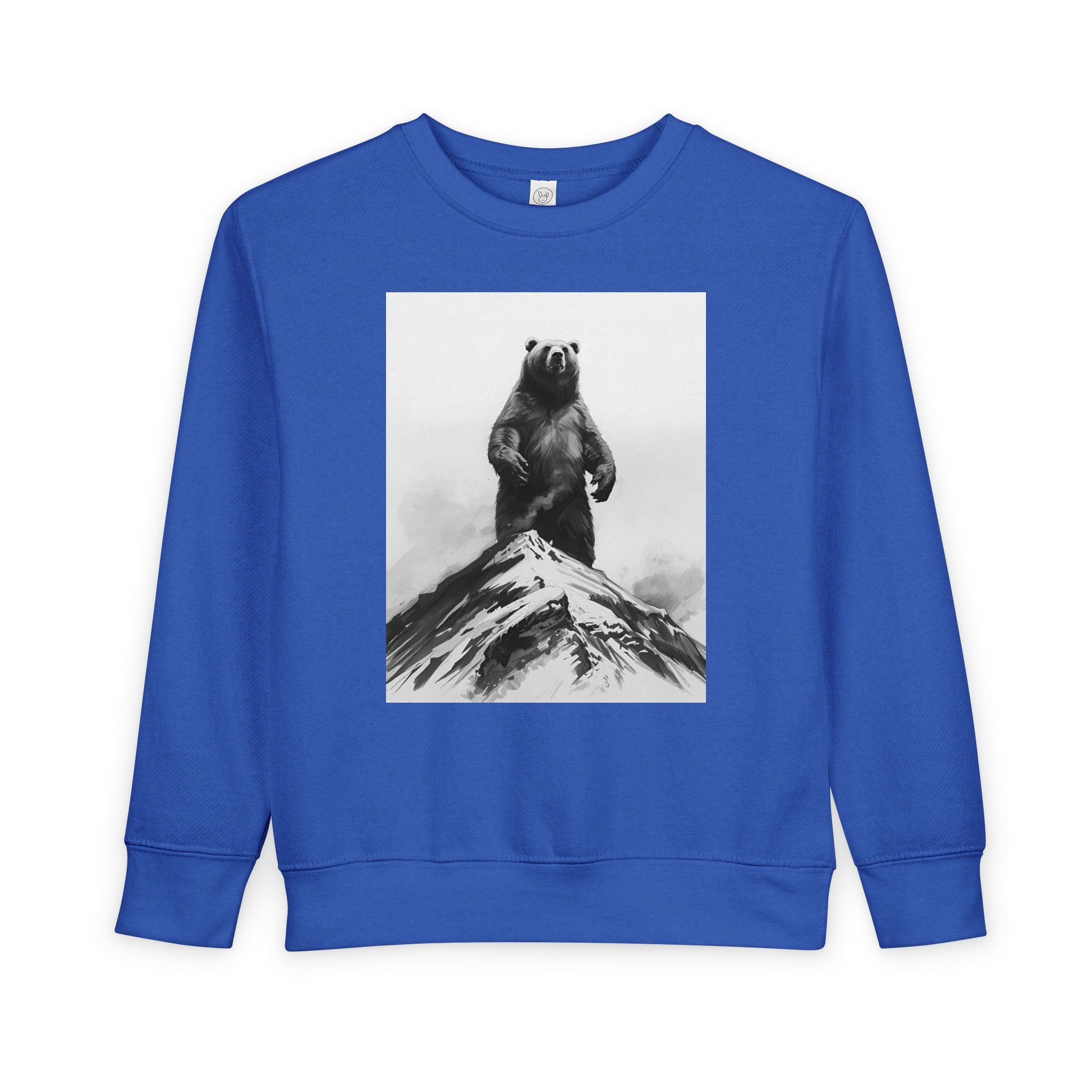 Bear Mountain Snow Toddler Sweatshirt