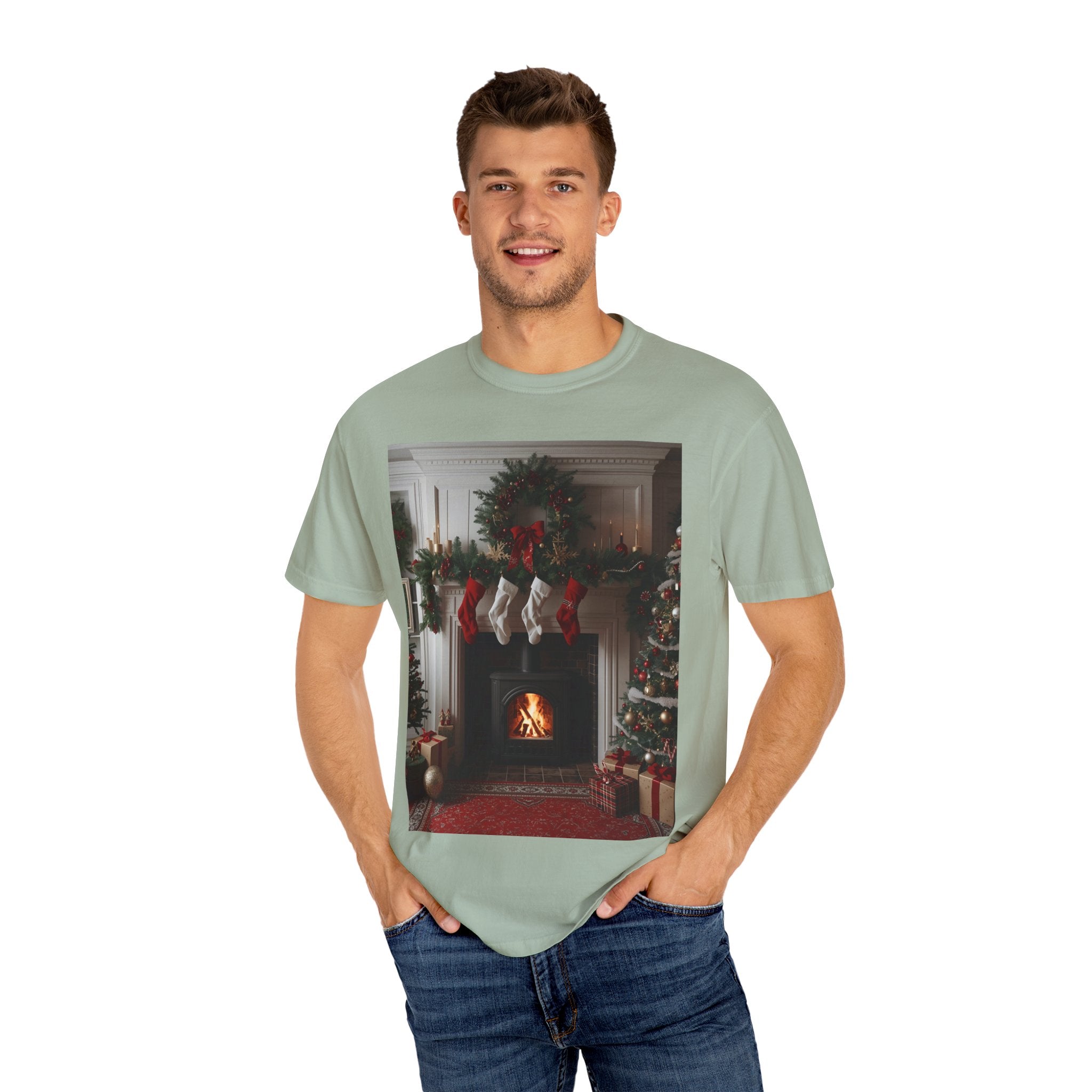 Cozy Holiday T-Shirt, Christmas Tee, Casual Winter Shirt, Family Gathering Outfit, Unisex Festive Apparel