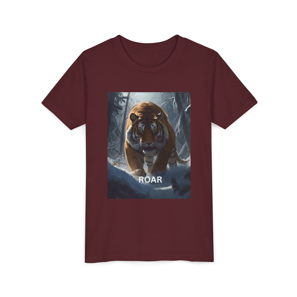 Tiger Roar Snow Youth Short Sleeve Tee