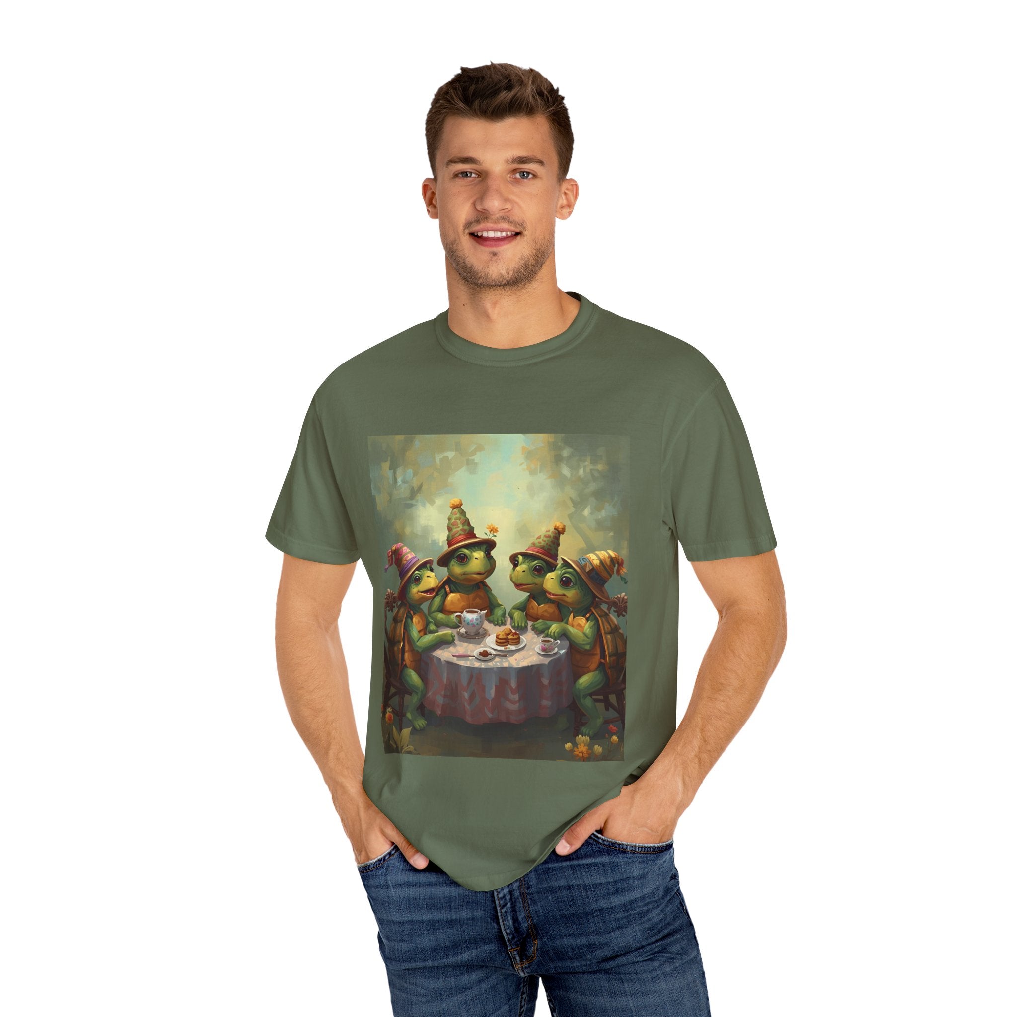 Whimsical Turtle Tea Party Unisex T-shirt | Fun Graphic Tee for Nature Lovers | Great Gift for Birthdays, Anniversaries, Holidays, [...]