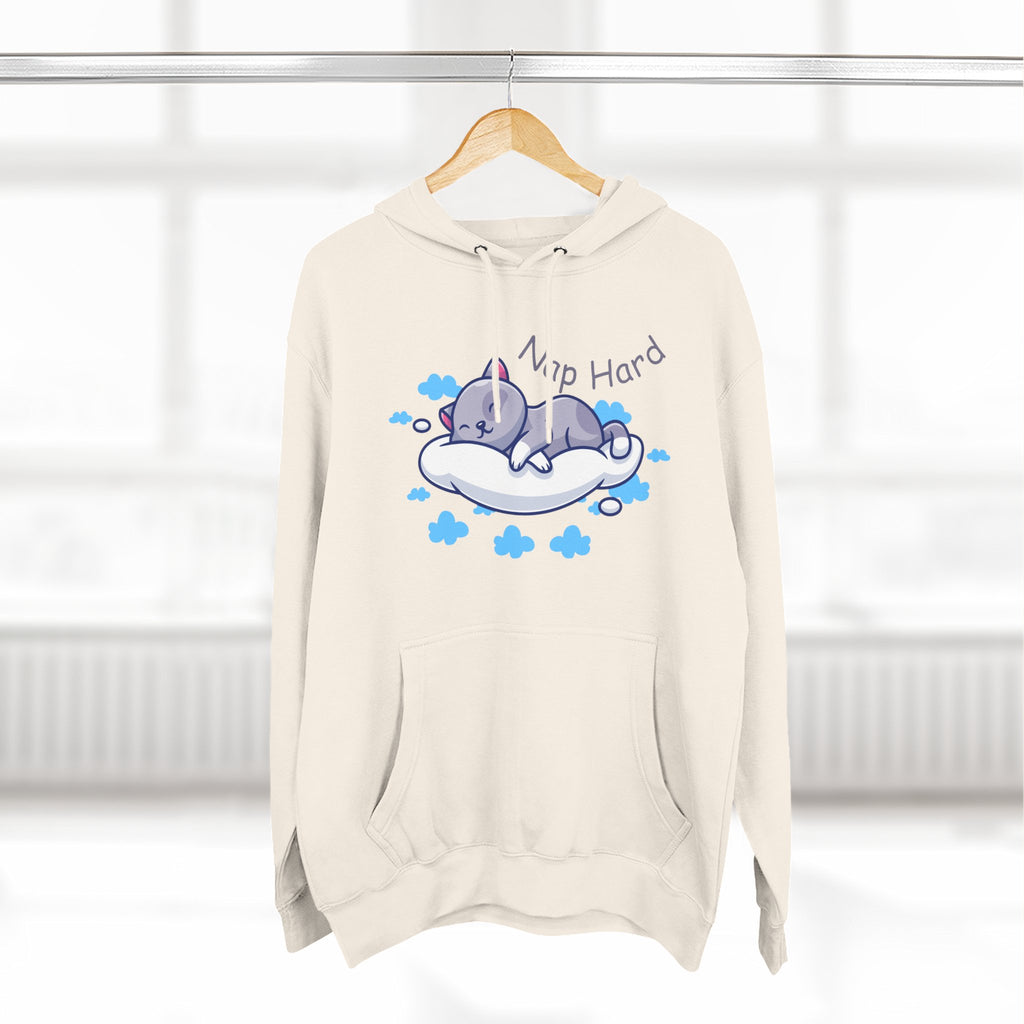 Cozy Cat Nap Hoodie - Perfect for Pet Lovers, Chill Days, Cozy Nights, Birthday Gift, Cat Pajama