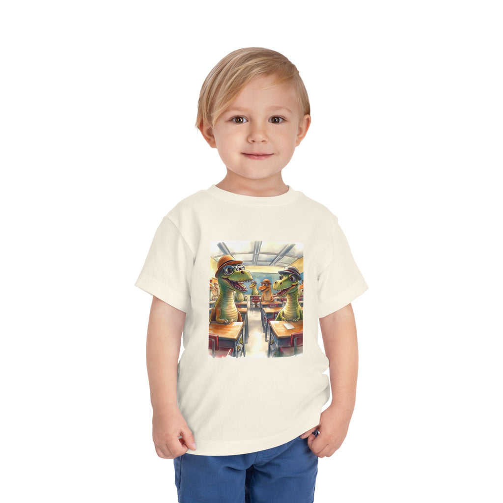 Dinosaur Classroom Toddler Tee - Fun Dino Shirt, Kids T-Shirt, Dinosaur Humor Tee, Cute Short Sleeve Top, Birthday Gift