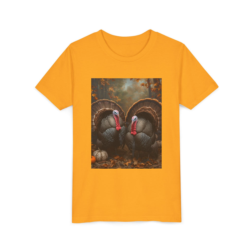 Thanksgiving Turkey Youth Short Sleeve Tee