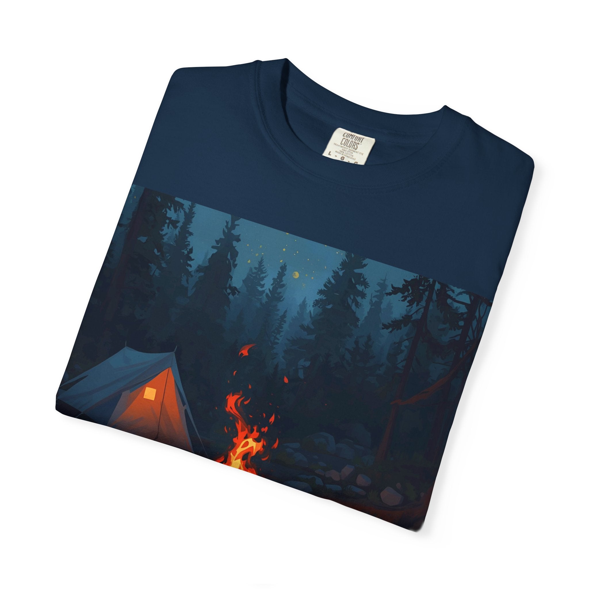 Cozy Campfire Unisex Garment-Dyed T-shirt