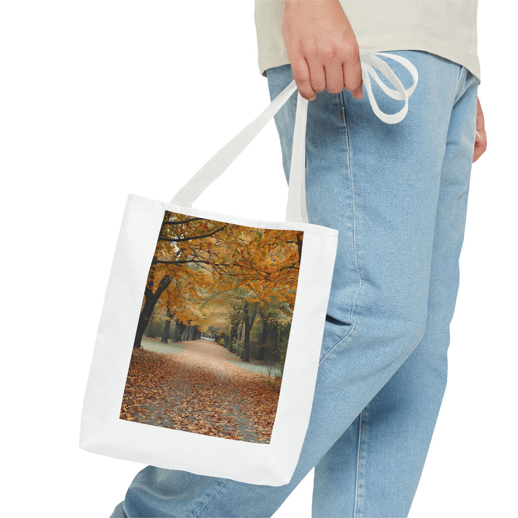 Autumn Vibes Tote Bag, Fall Leaves Design, Reusable Shopping Bag, Perfect for Gifts, Eco-Friendly Tote, Seasonal Accessory