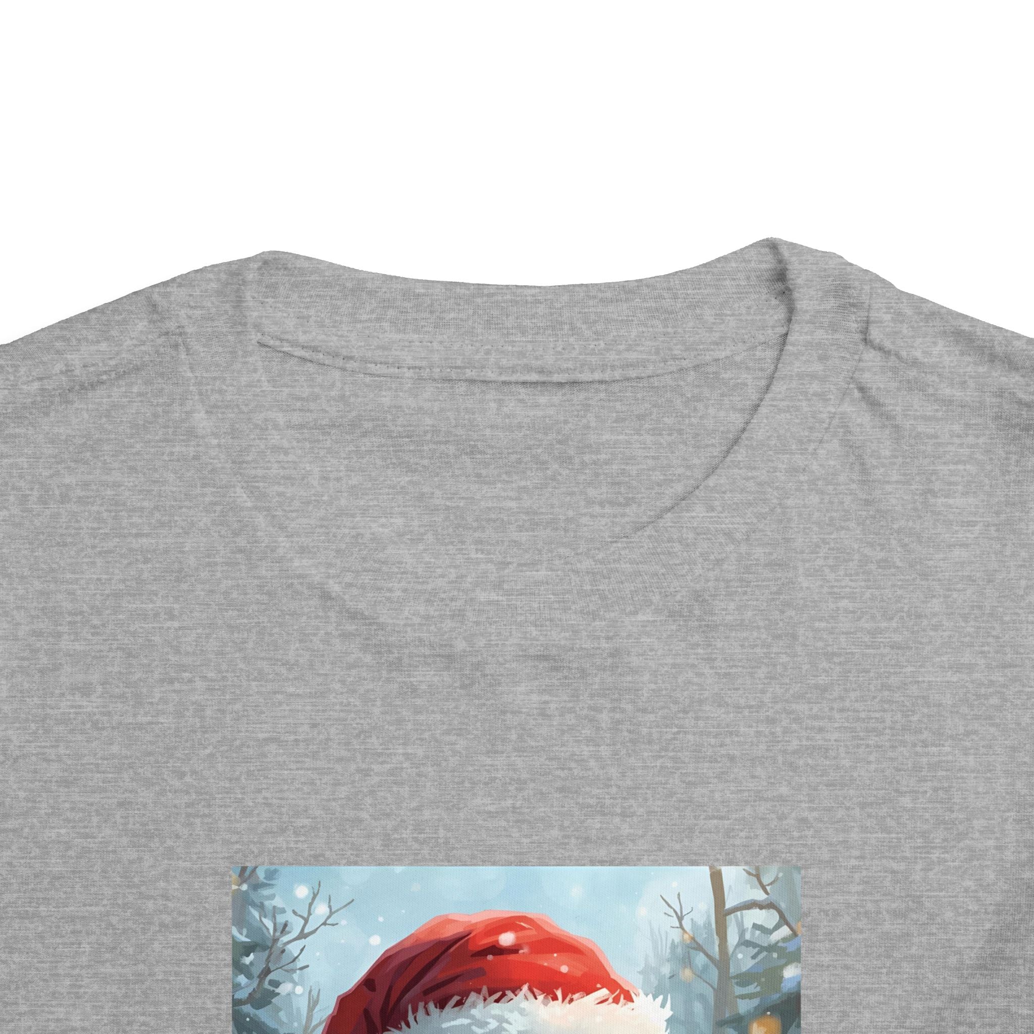 Christmas Bear Toddler Short Sleeve Tee