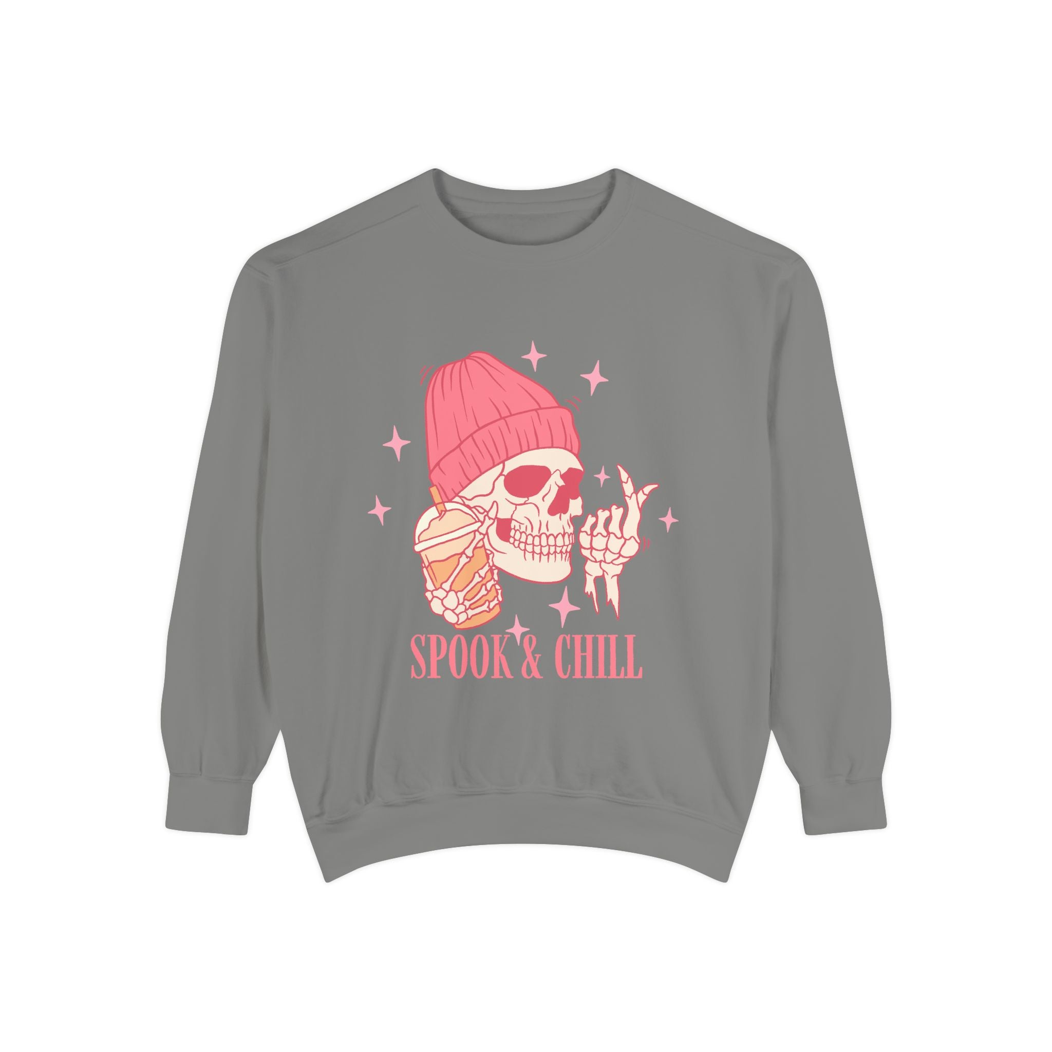 Spook & Chill Unisex Garment-Dyed Sweatshirt