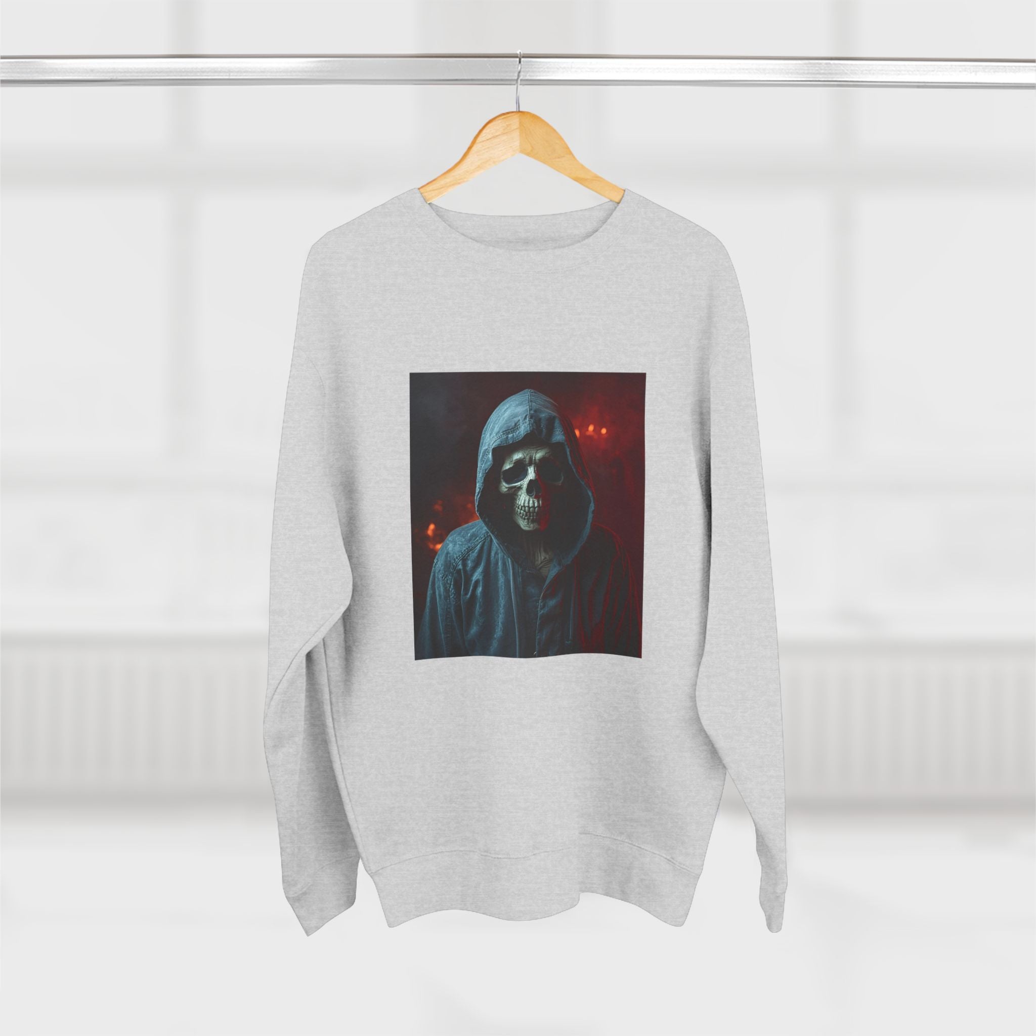 Gothic Skull Unisex Crewneck Sweatshirt