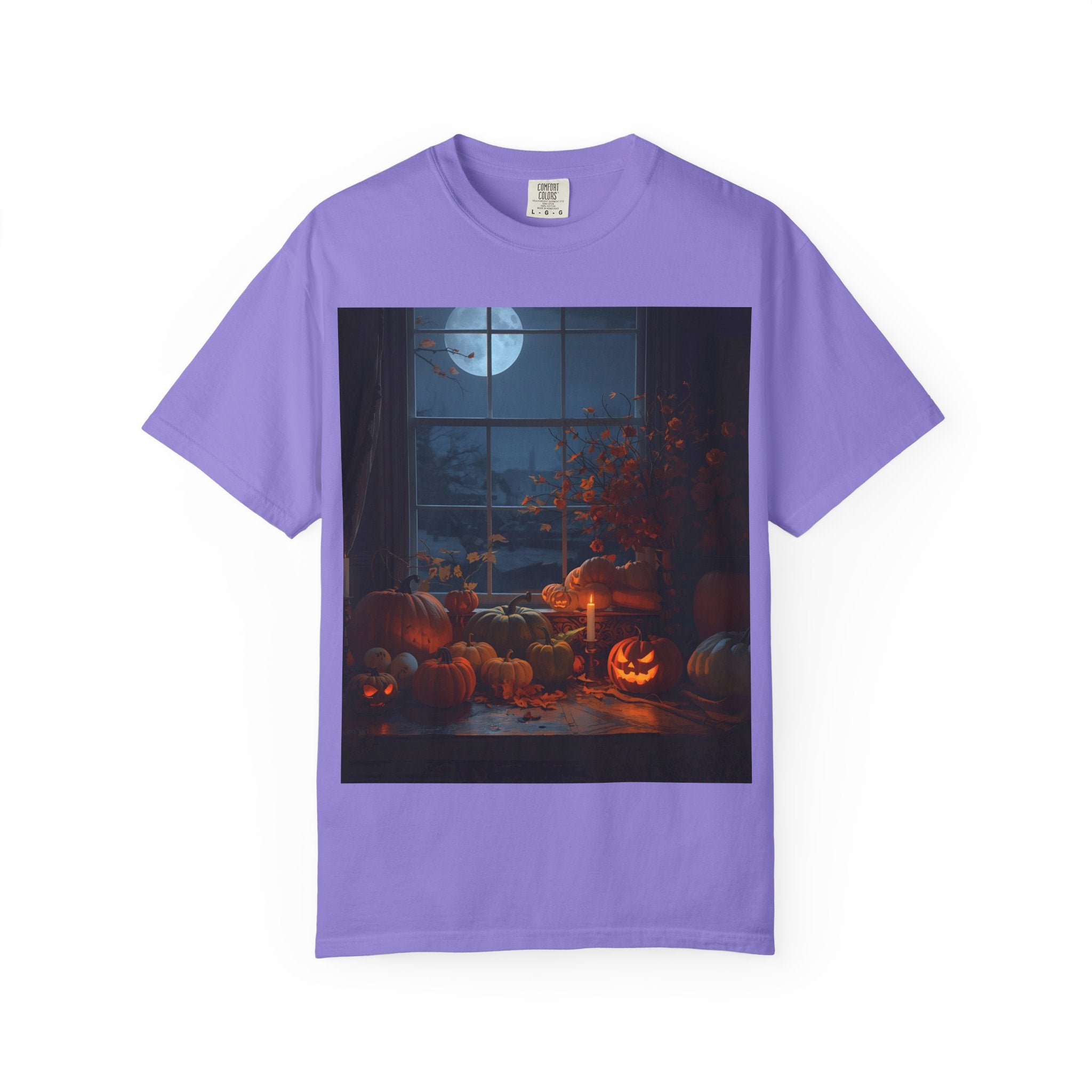 Cozy Halloween Tee, Fall Graphic Shirt, Pumpkin Patch T-Shirt, Spooky Season Apparel, Unisex Autumn Top