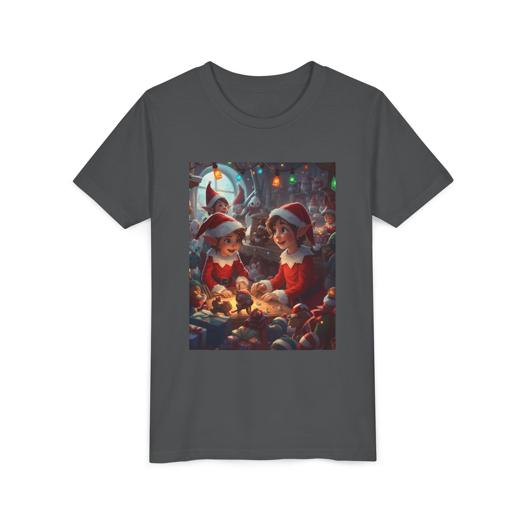 Christmas Elf Youth Short Sleeve Tee
