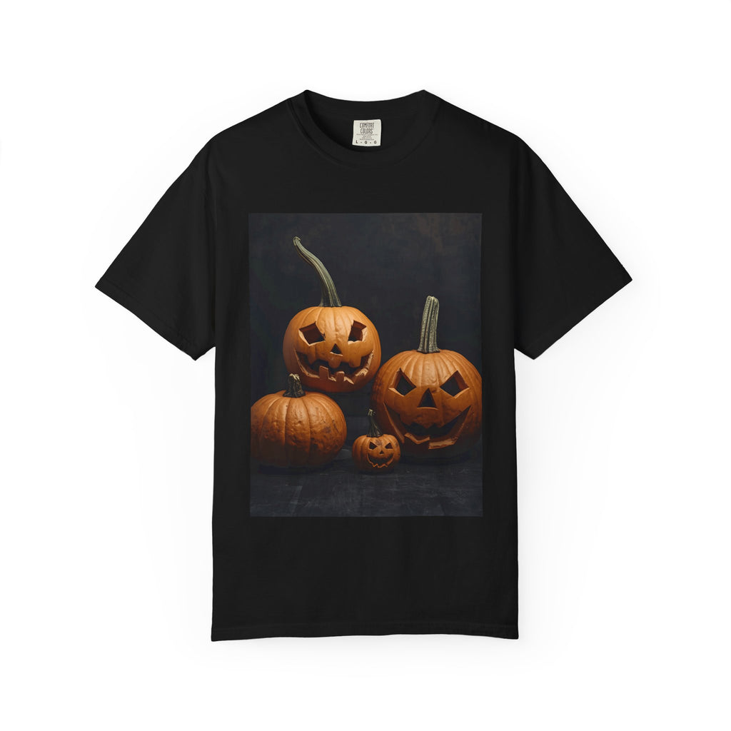 Halloween Pumpkin Graphic Tee, Unisex T-Shirt, Fall Fashion, Cozy Casual Wear, Spooky Season Apparel, Autumn Vibes